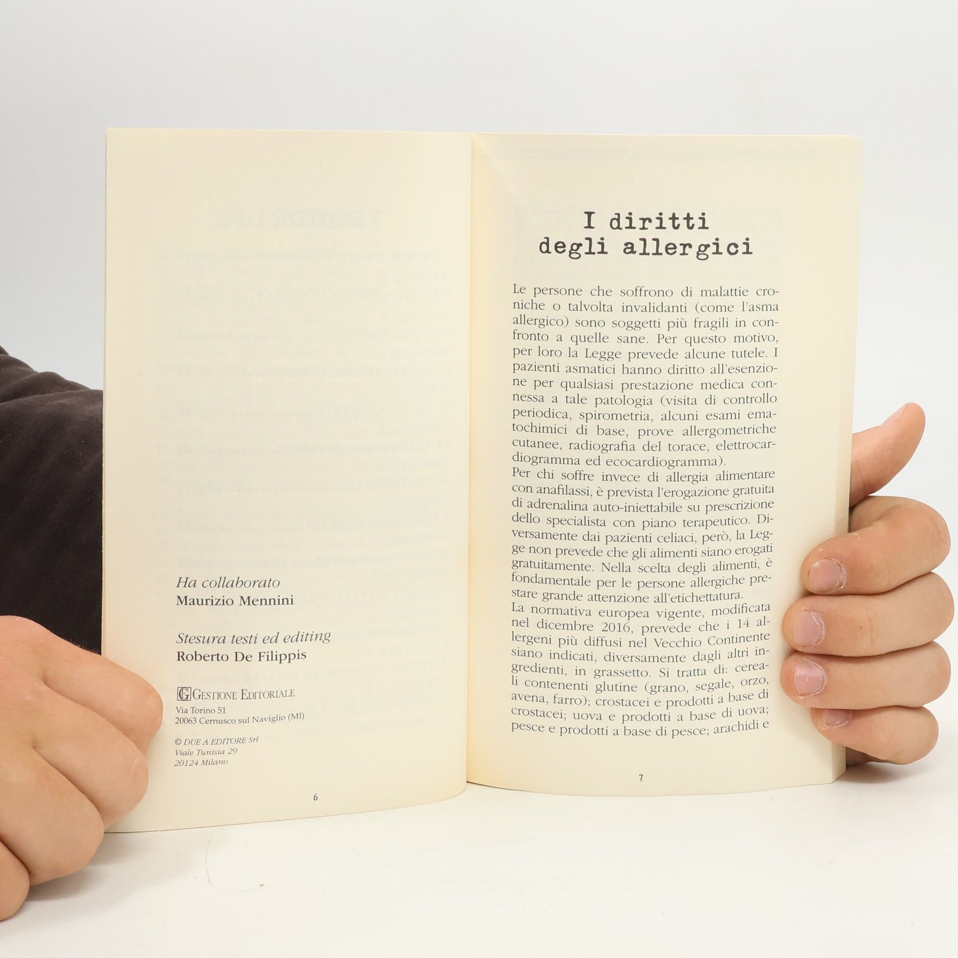 Alessandro Fiocchi  Allergie, intolleranze e celiachia