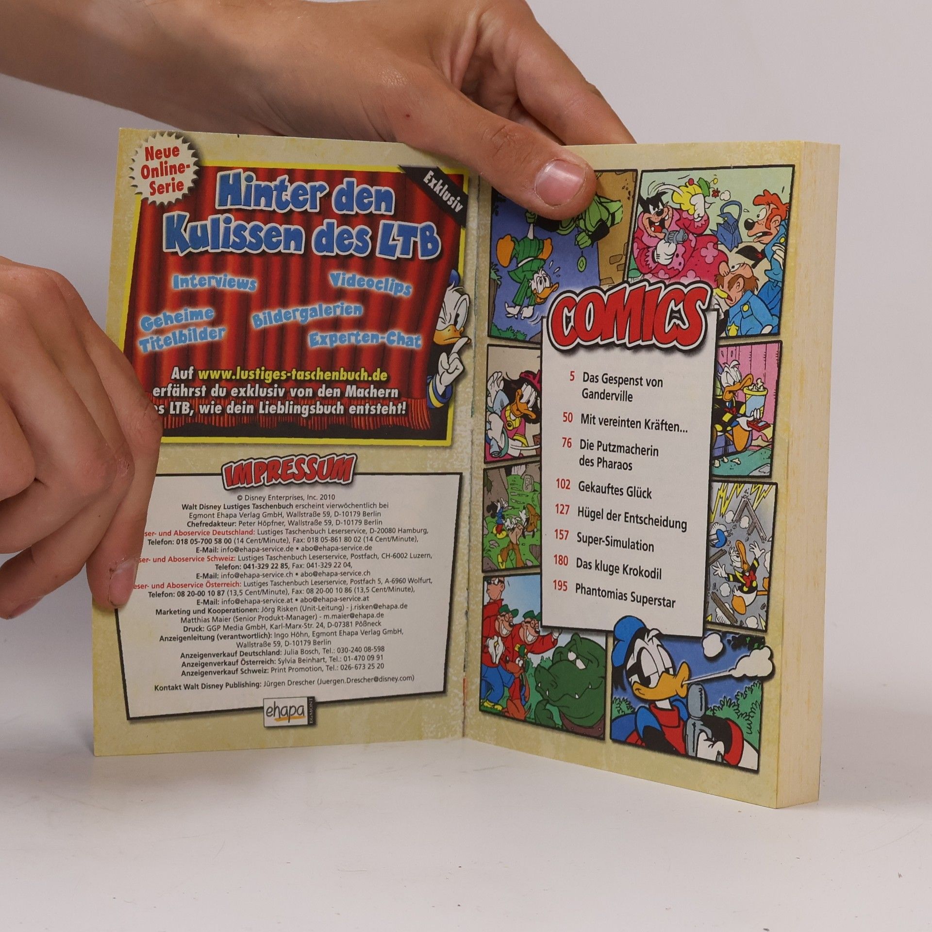 Walt Disney Lustiges Taschenbuch, 398: Phantomias Superstar!