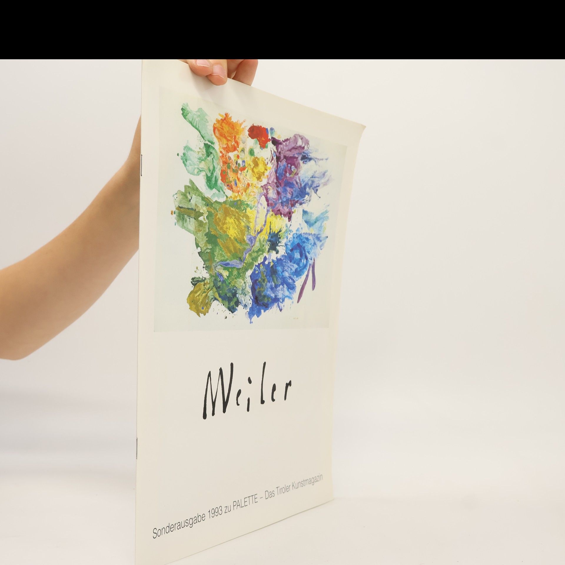 Max Weiler Weiler. Sonderausgabe 1993 zu Palette
