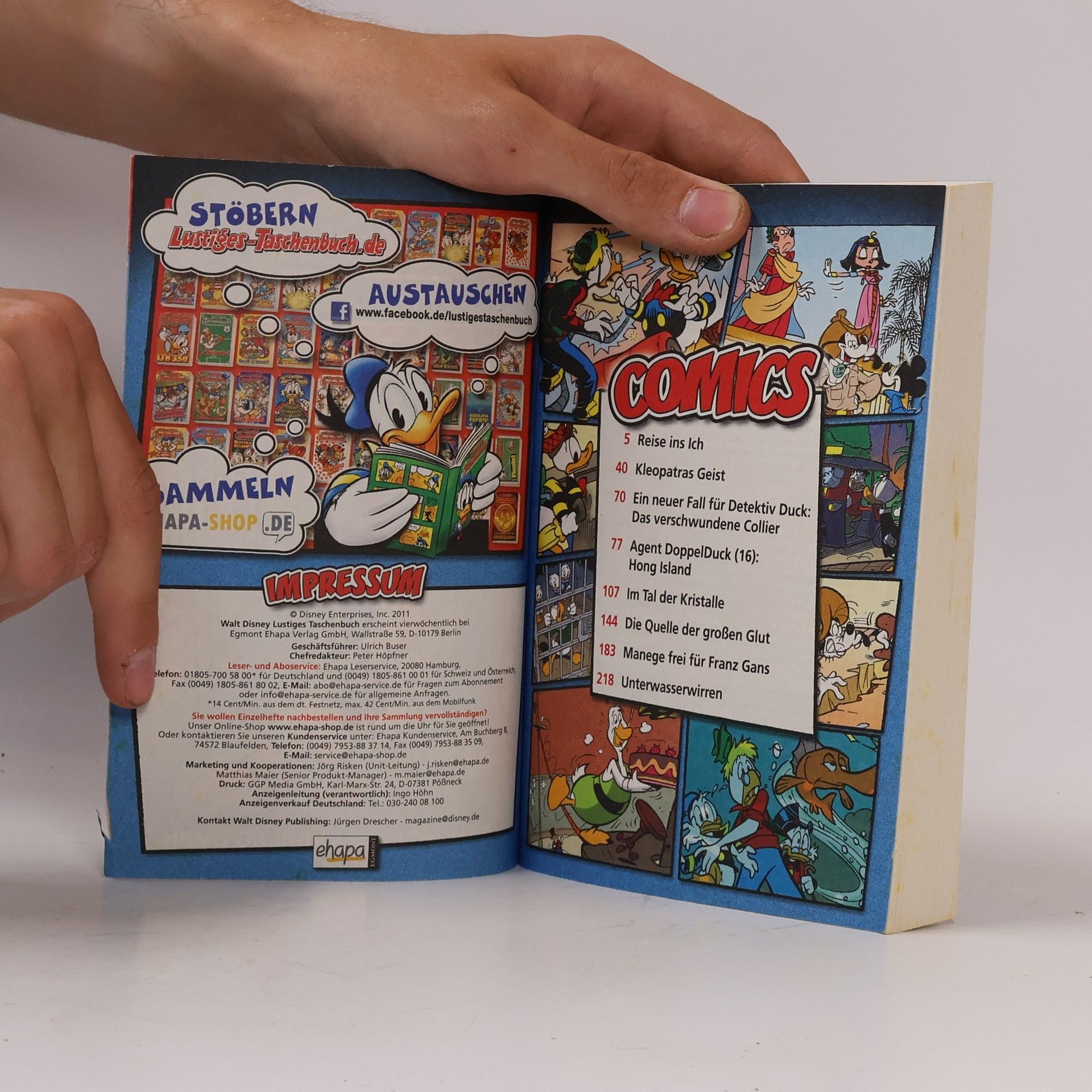 Autorenkollektiv Walt Disney Lustiges Taschenbuch 416