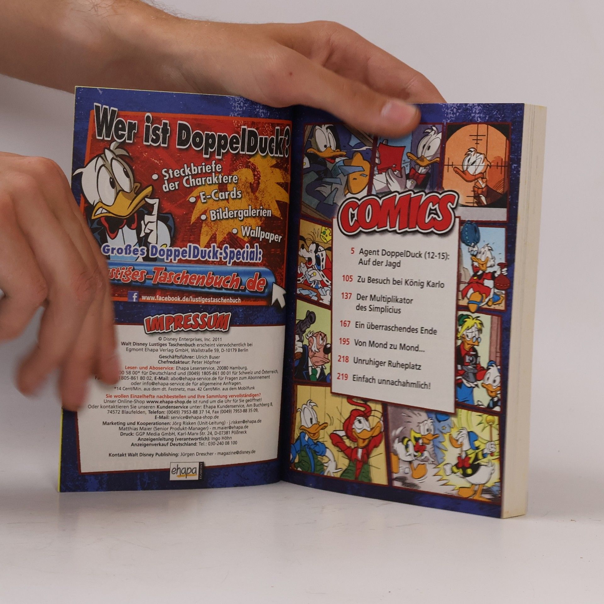 Walt Disney Lustiges Taschenbuch 413. Auf der Jagd