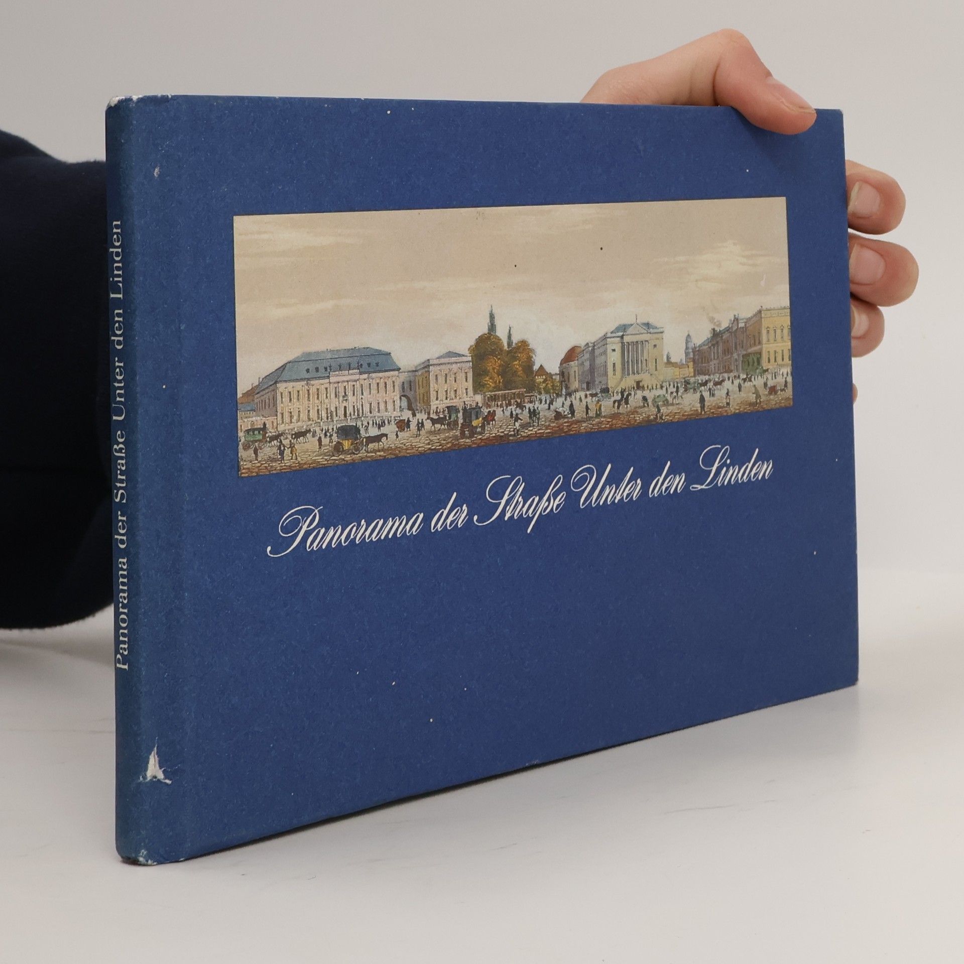 Winfried Löschburg Panorama der Straße Unter den Linden