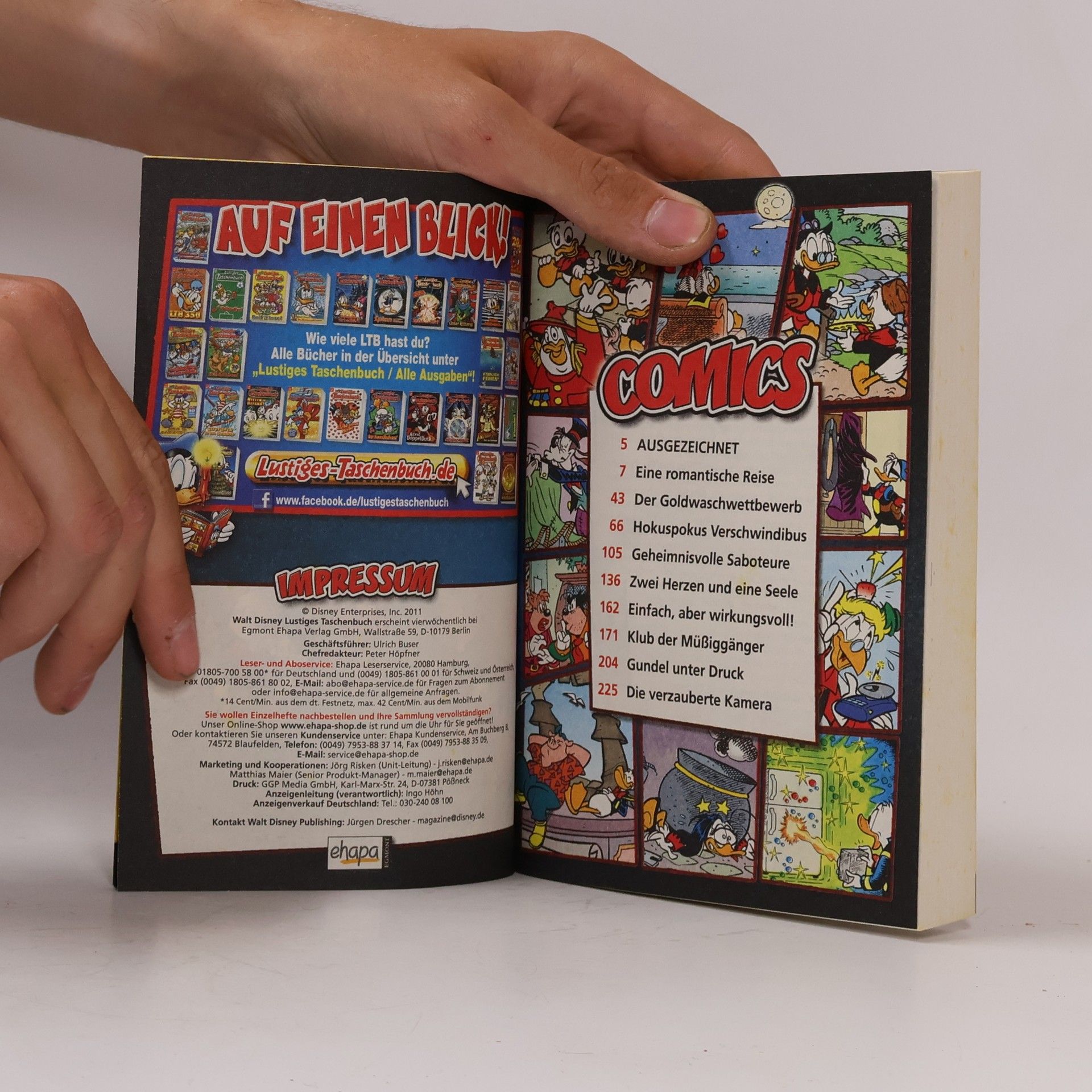 Walt Disney Lustiges Taschenbuch 412. Ausgezeichnet