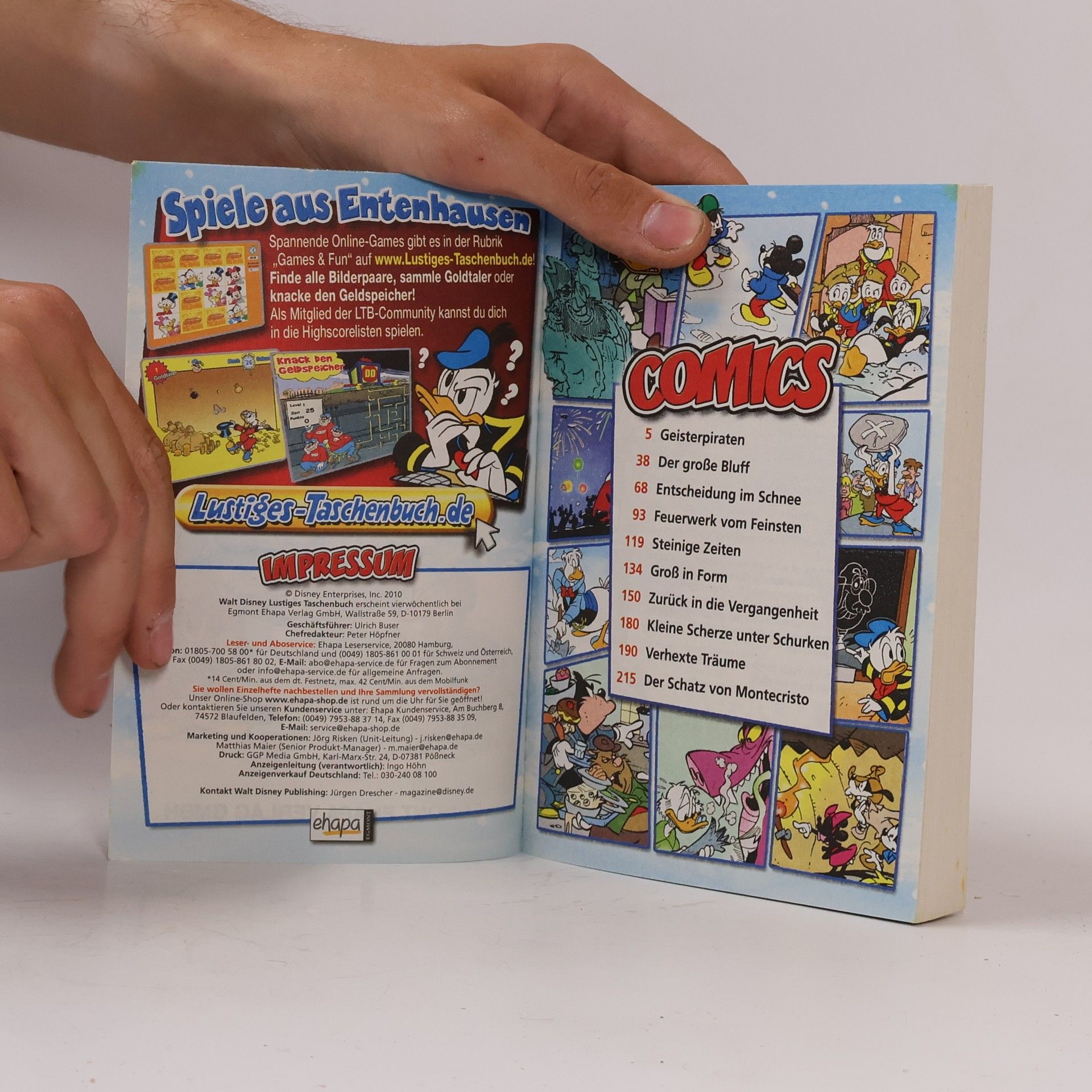 Walt Disney Lustiges Taschenbuch 410. Winterzauber