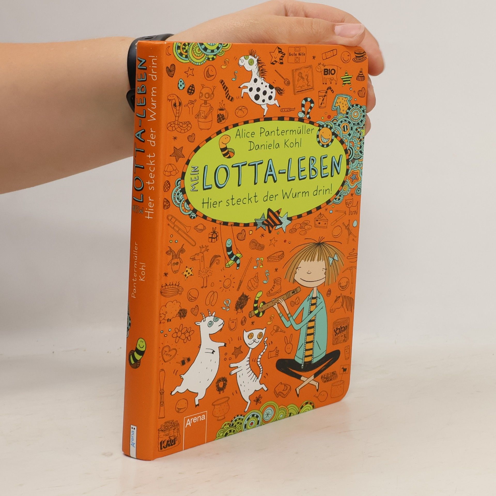 Alice Pantermüller Mein Lotta-Leben. Heir steckt der Wurm drin!