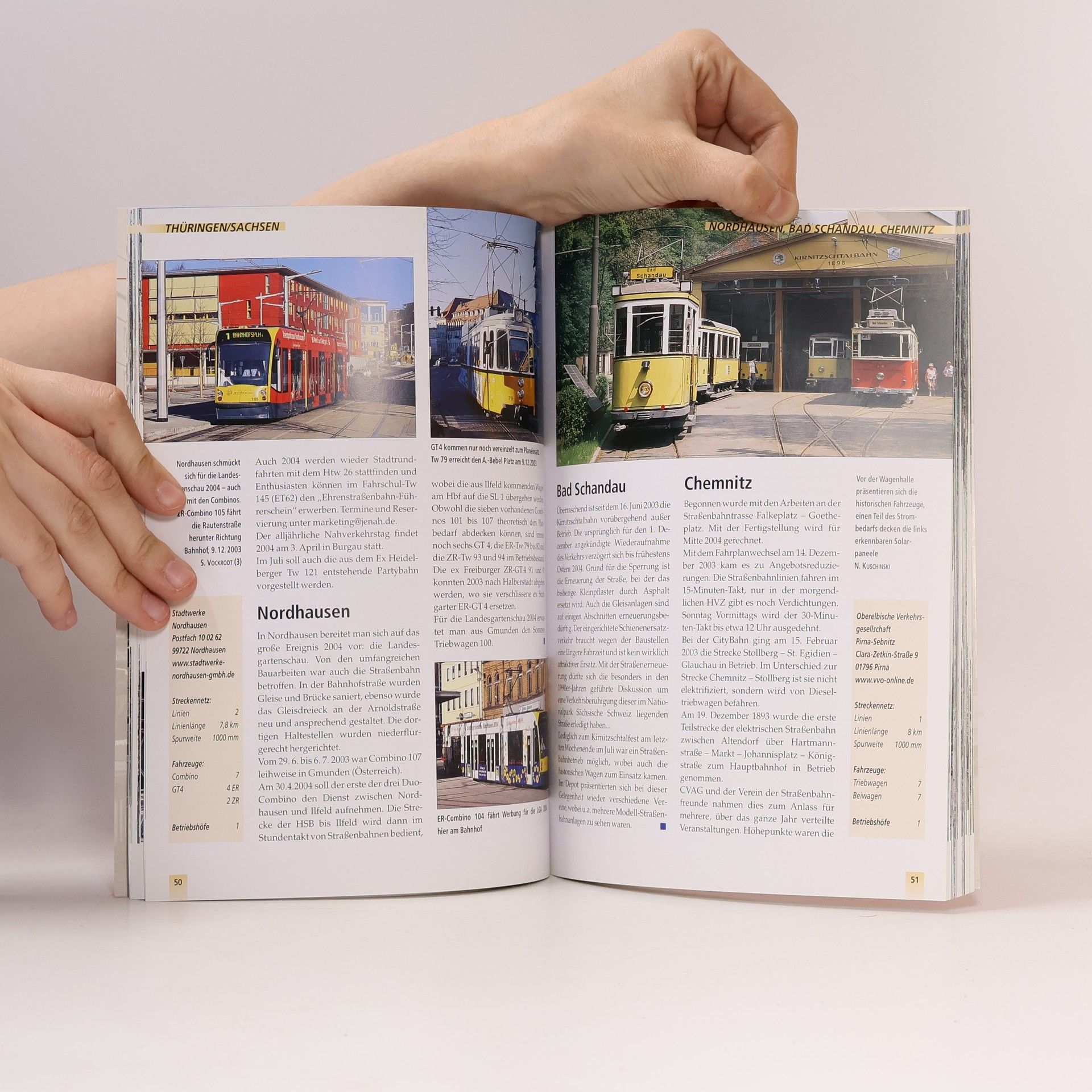 Stefan Vockrodt Strassenbahn Jahrbuch 2004