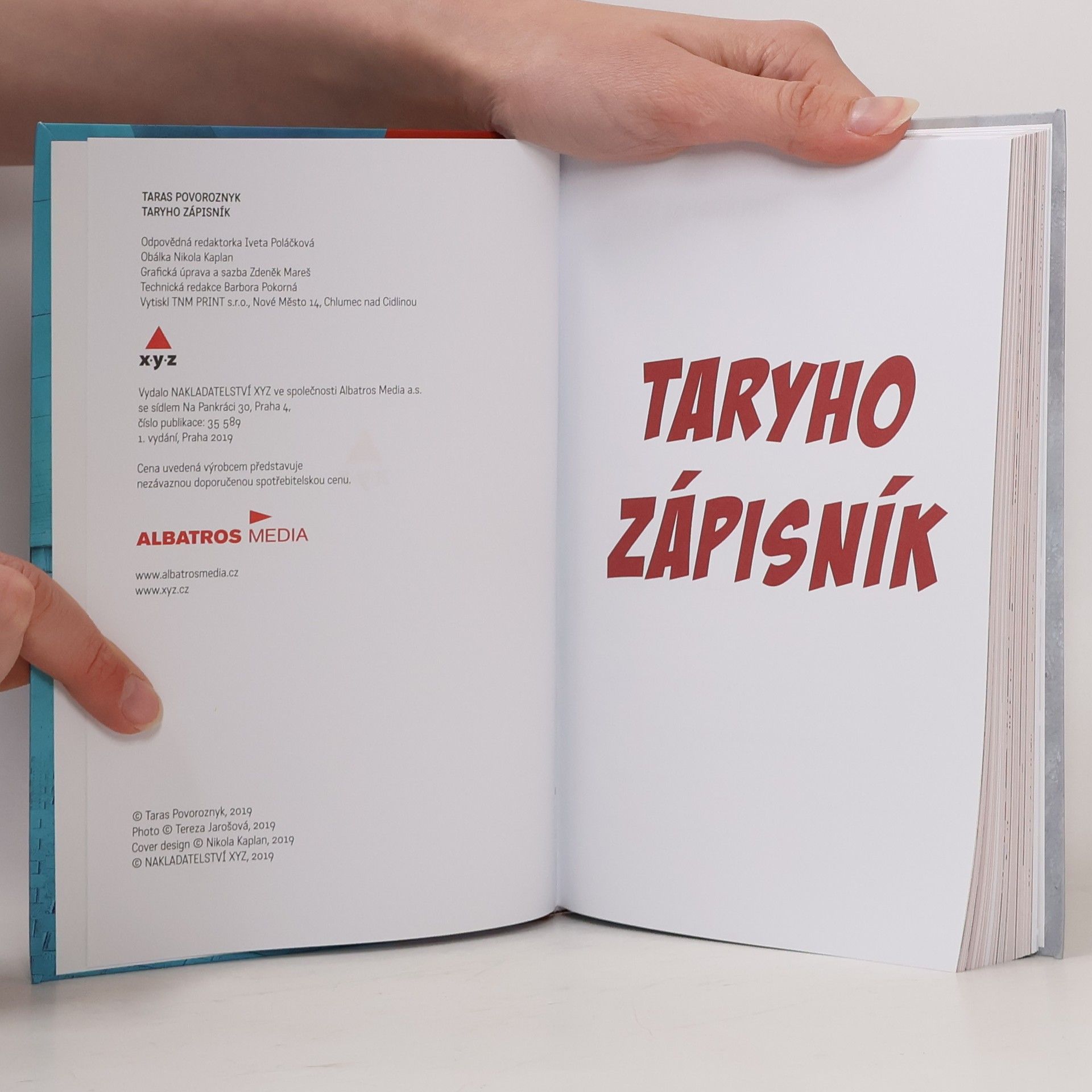 Taras Povoroznyk Taryho zápisník