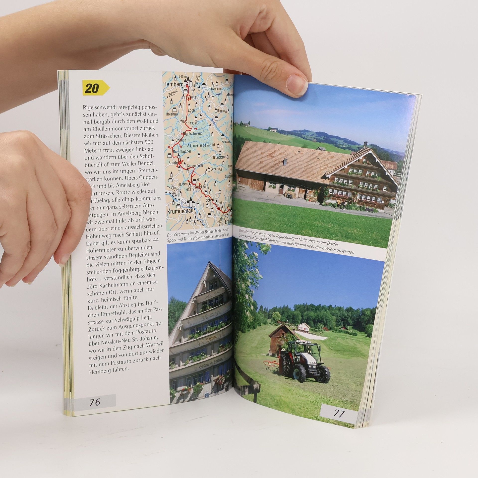 Ralph Bernet Ostschweiz: Nachmittags-Ausflüge - mit 30 Halbtages-Wanderungen