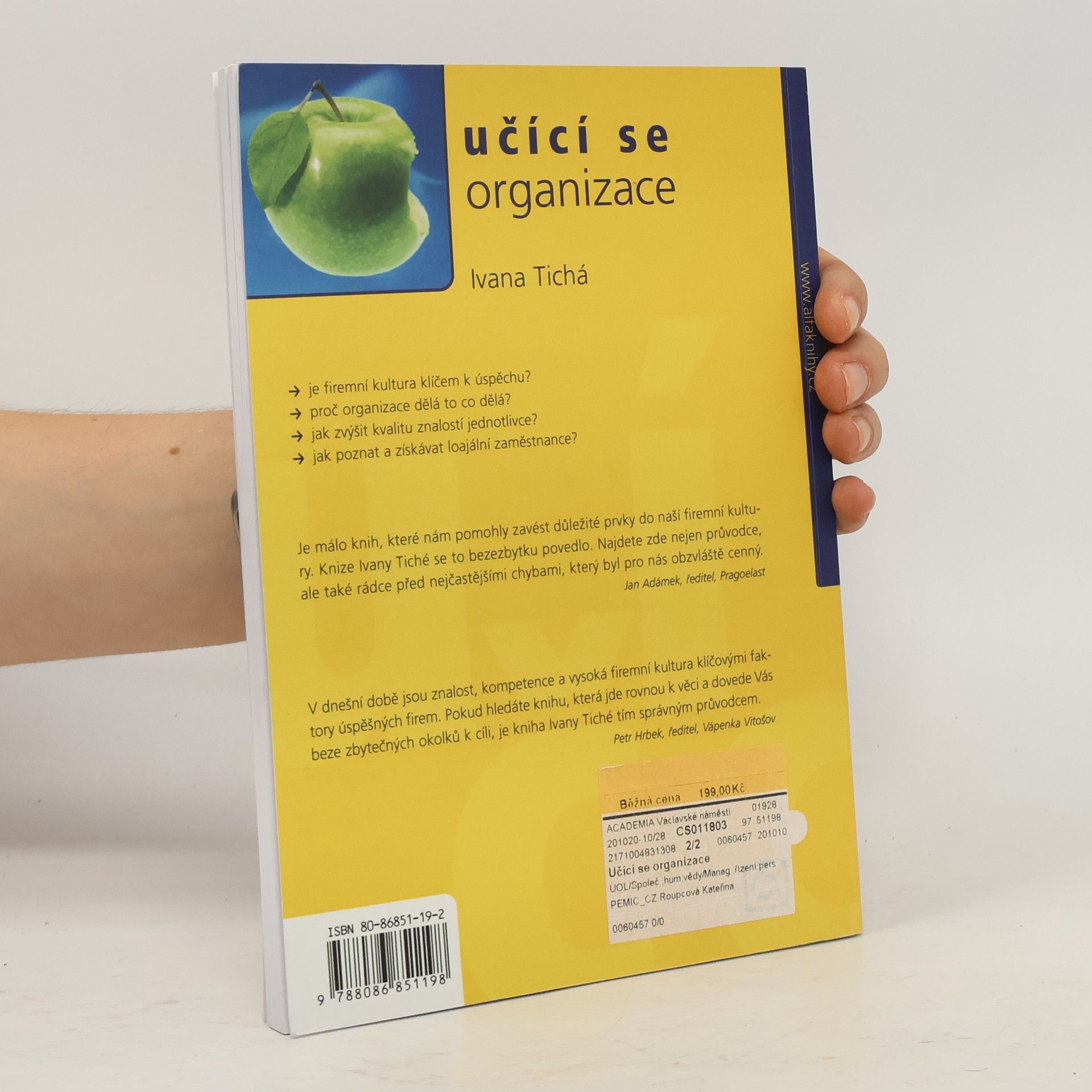 Ivana Tichá Učící se organizace