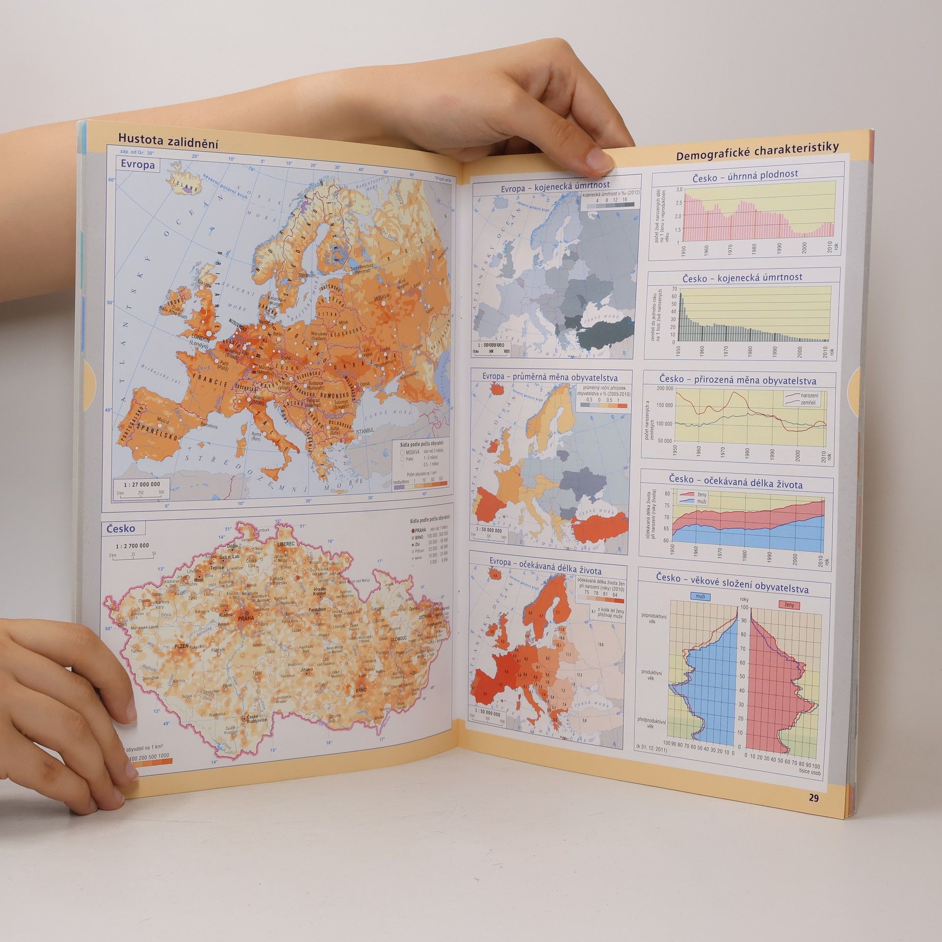 Various authors Školní atlas Česká republika a Evropa