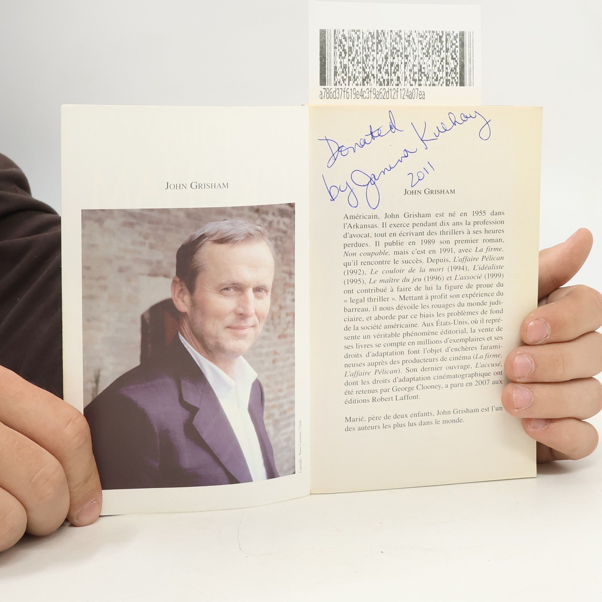 John Grisham Le clandestin