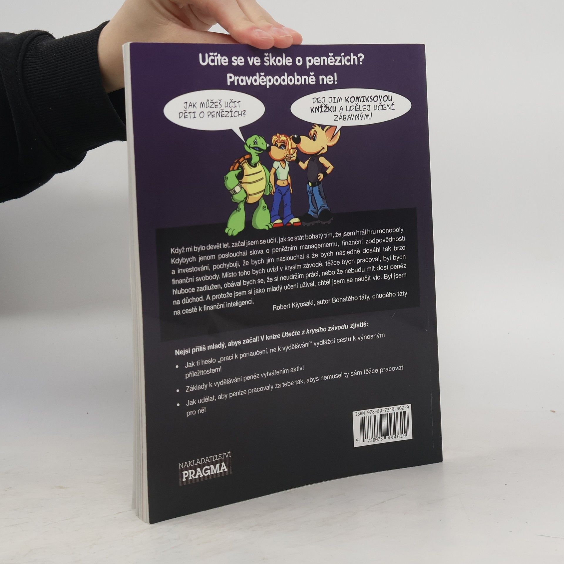 Robert Kiyosaki Utečte z krysího závodu
