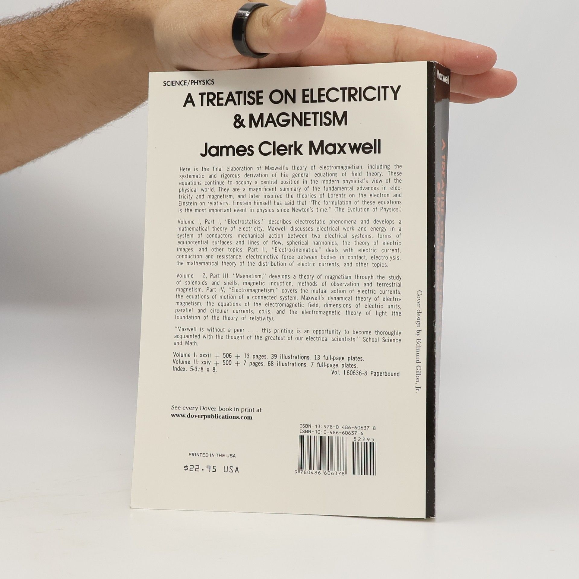 James Clerk Maxwell A Treatise on Electricity and Magnetism, Vol. 2