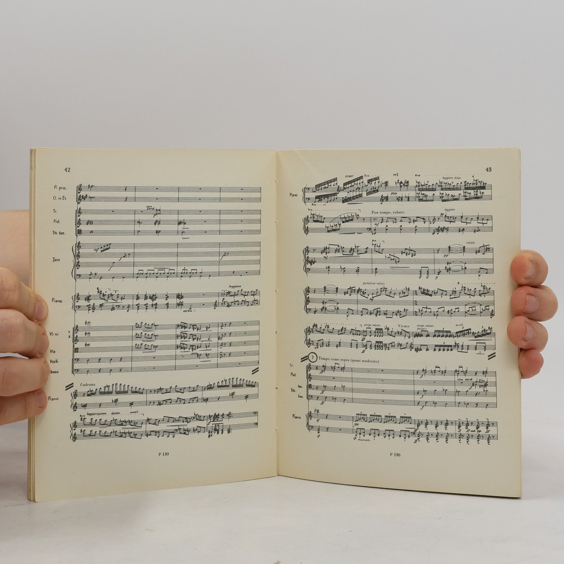 Jaroslav Ježek Concerto per pianoforte ed orchestra