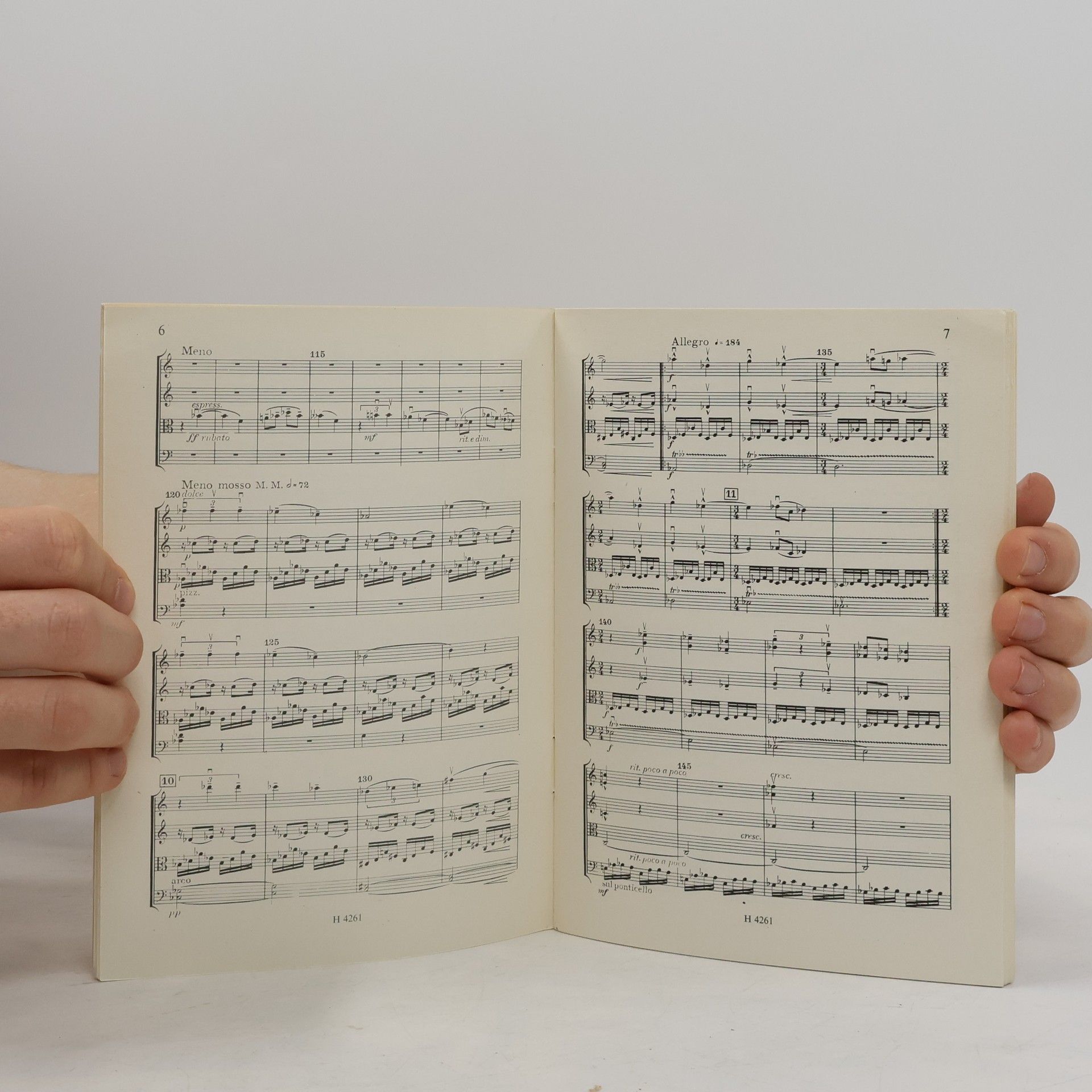 Leoš Janáček Quartetto II. Listy důvěrné.