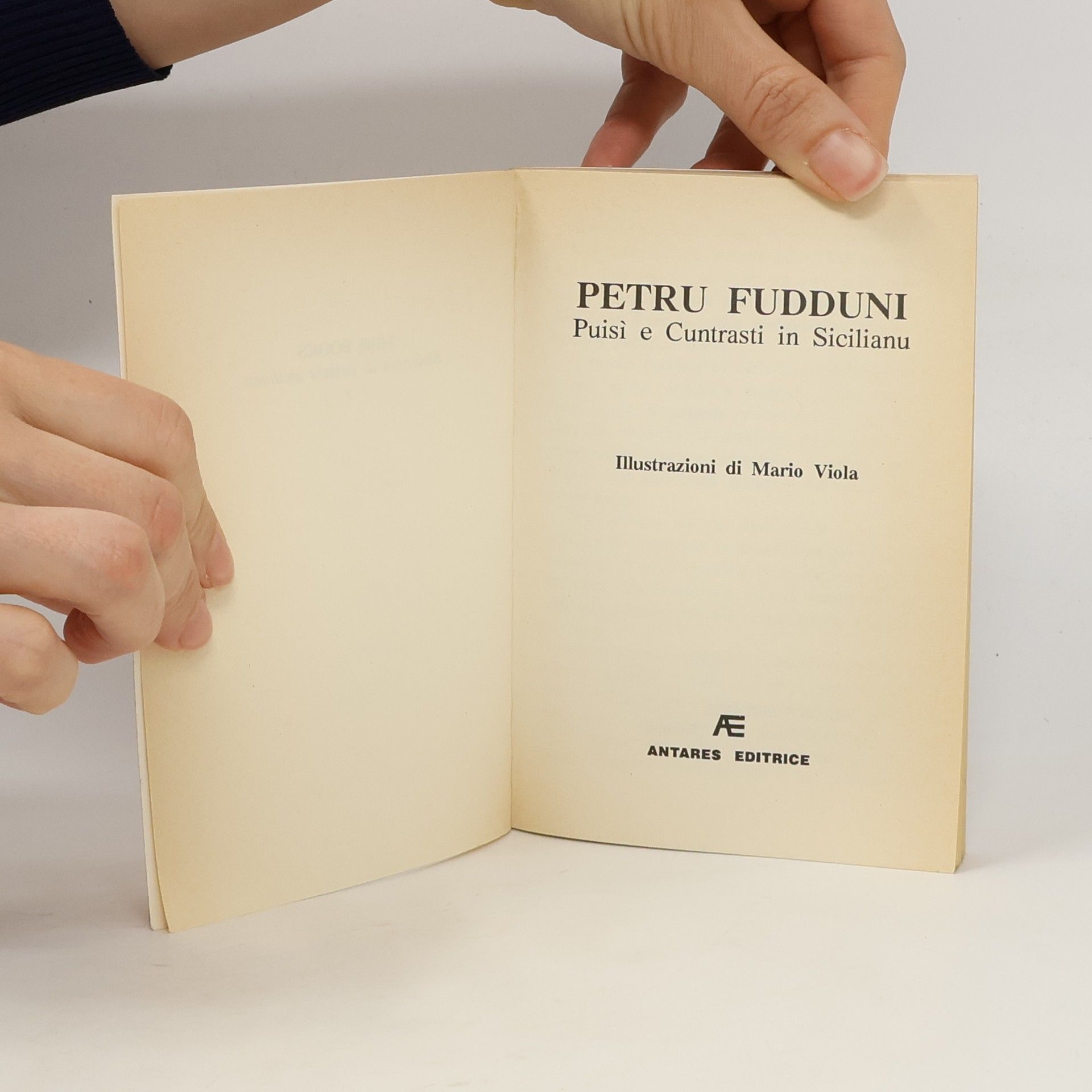 Petru Fudduni Puisi e Cuntrasti in Sicilianu
