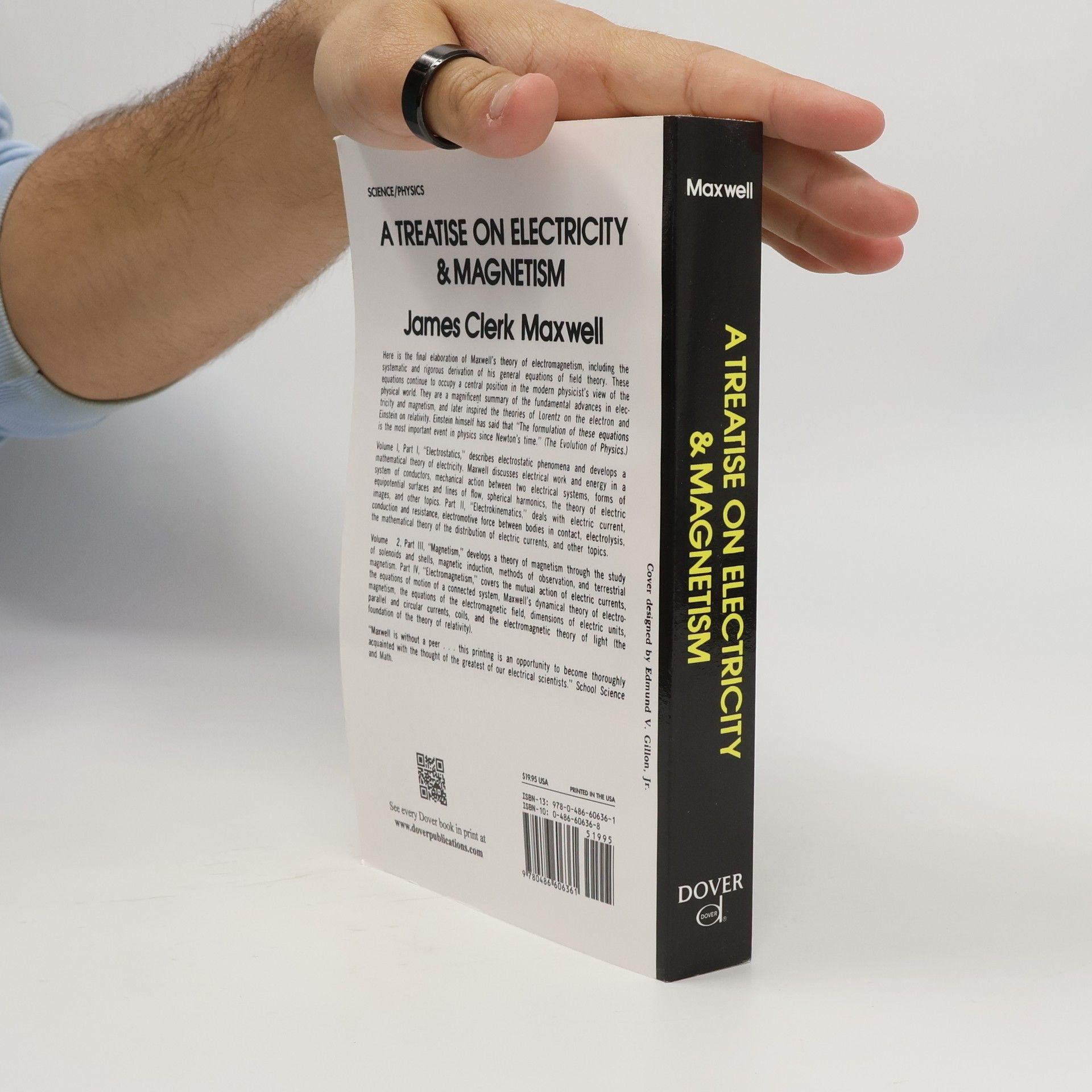 James Clerk Maxwell A Treatise on Electricity and Magnetism, Vol. 1