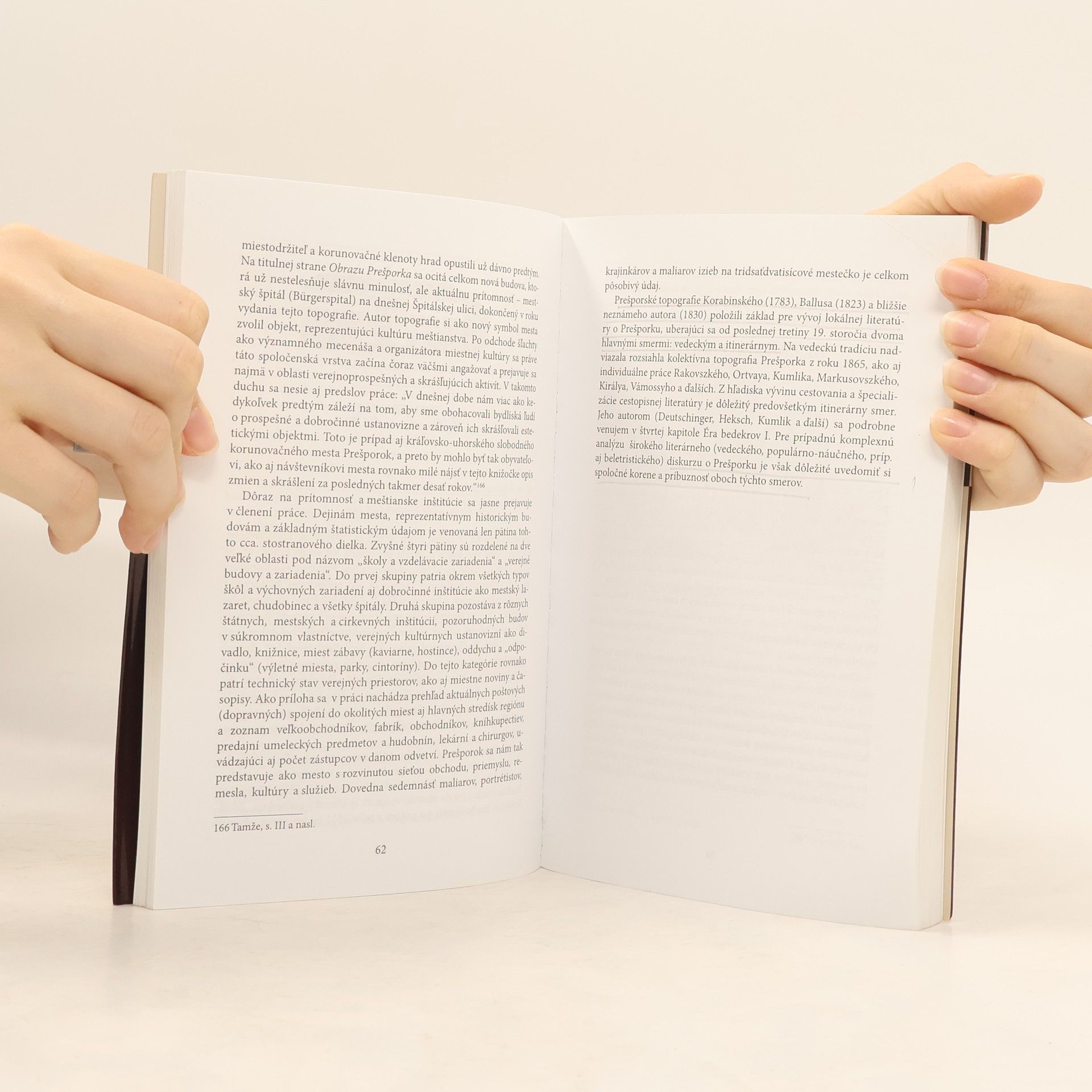 Jozef Tancer Neviditeľné mesto. Prešporok / Bratislava v cestopisnej literatúre