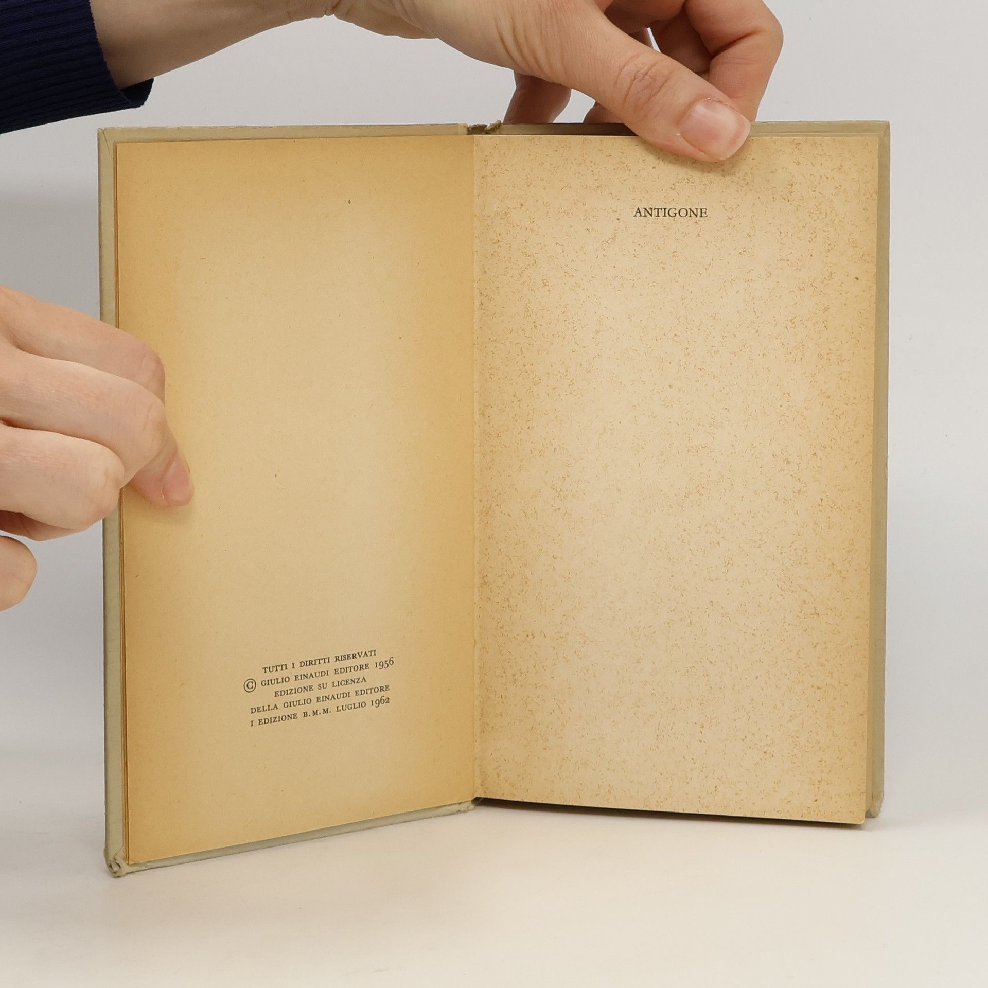 Various authors Antigone - Le Trachinie