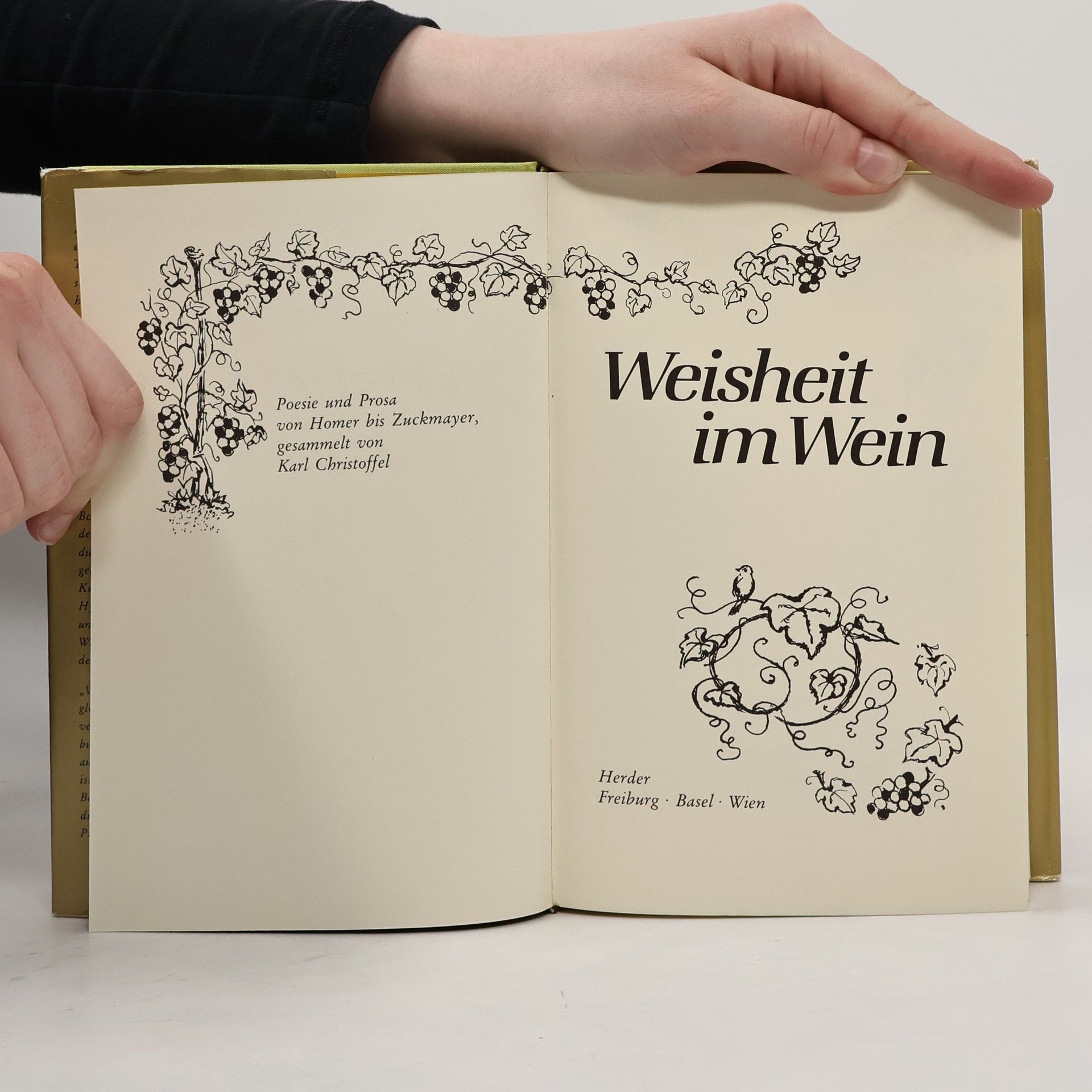 Karl Christoffel Weisheit im Wein