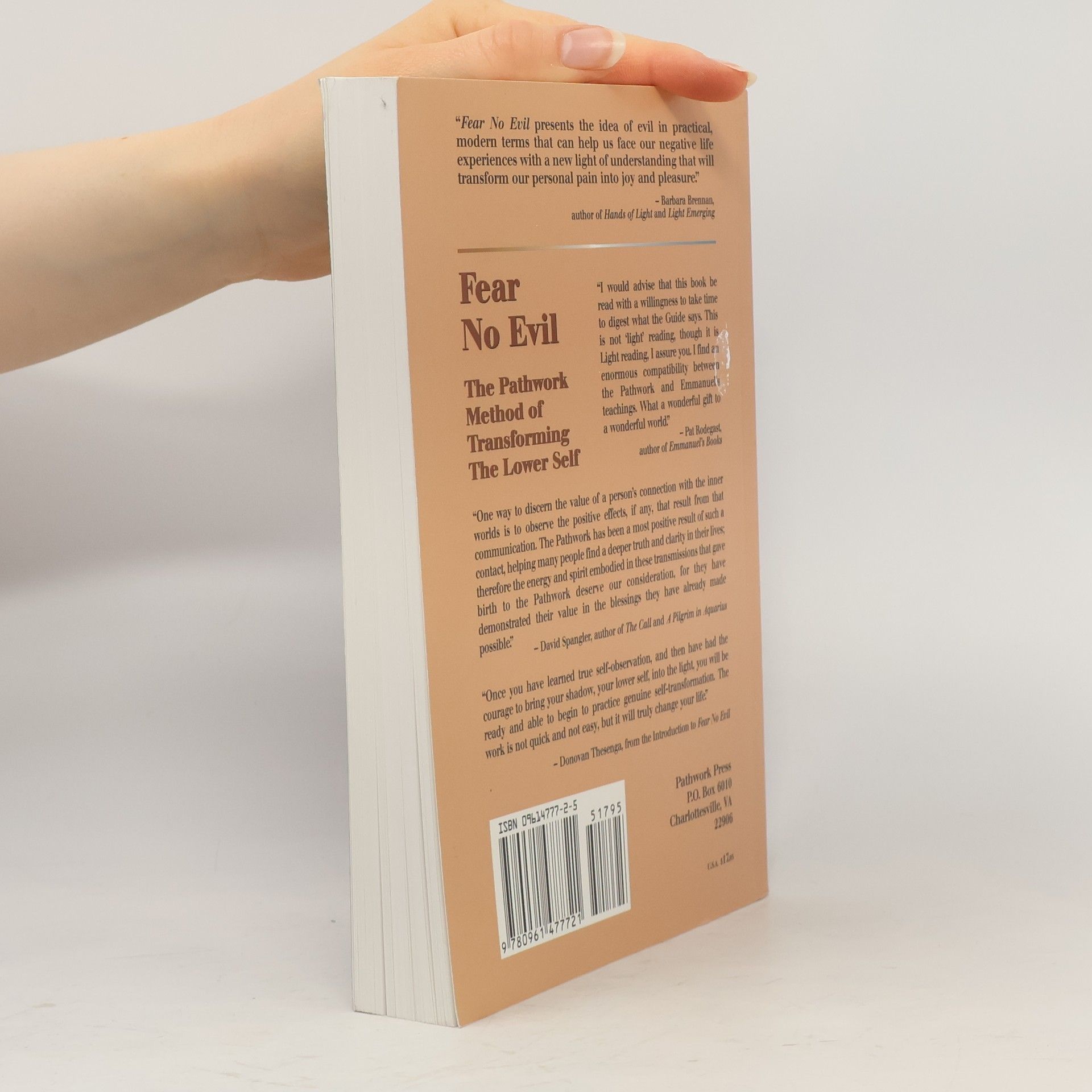 Eva Pierrakos Pathwork Series: Fear No Evil: The Pathwork Method of Transforming the Lower Self - Revised Edition
