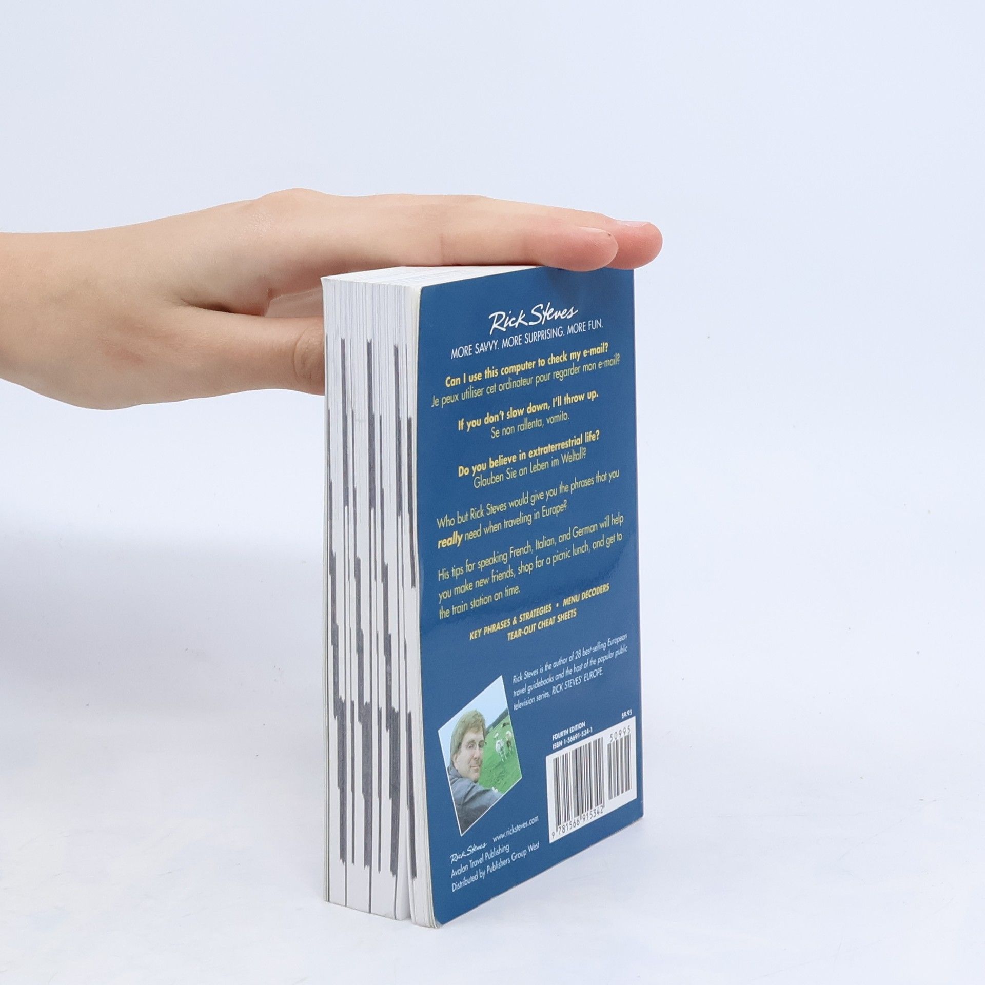Rick Steves Rick Steves' French, Italian, and German Phrase Book and Dictionary