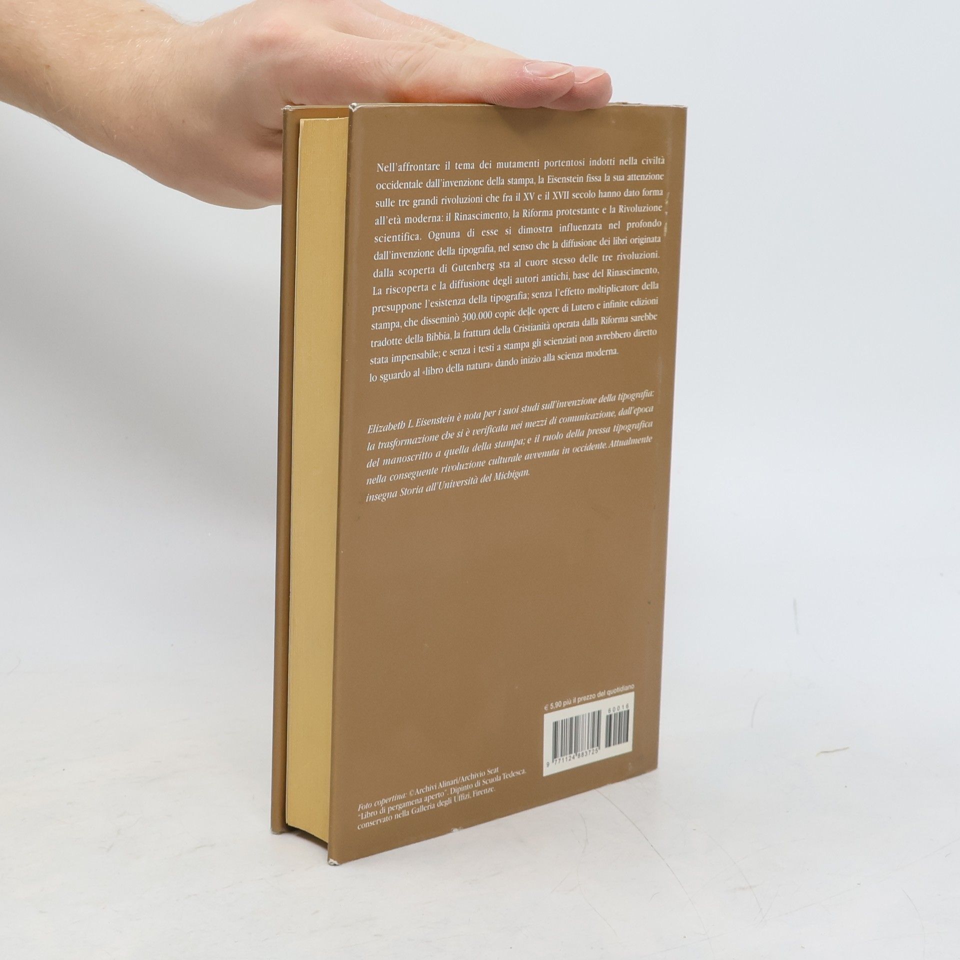 Elizabeht I. Eisenstein Le Rivolizion del Libro