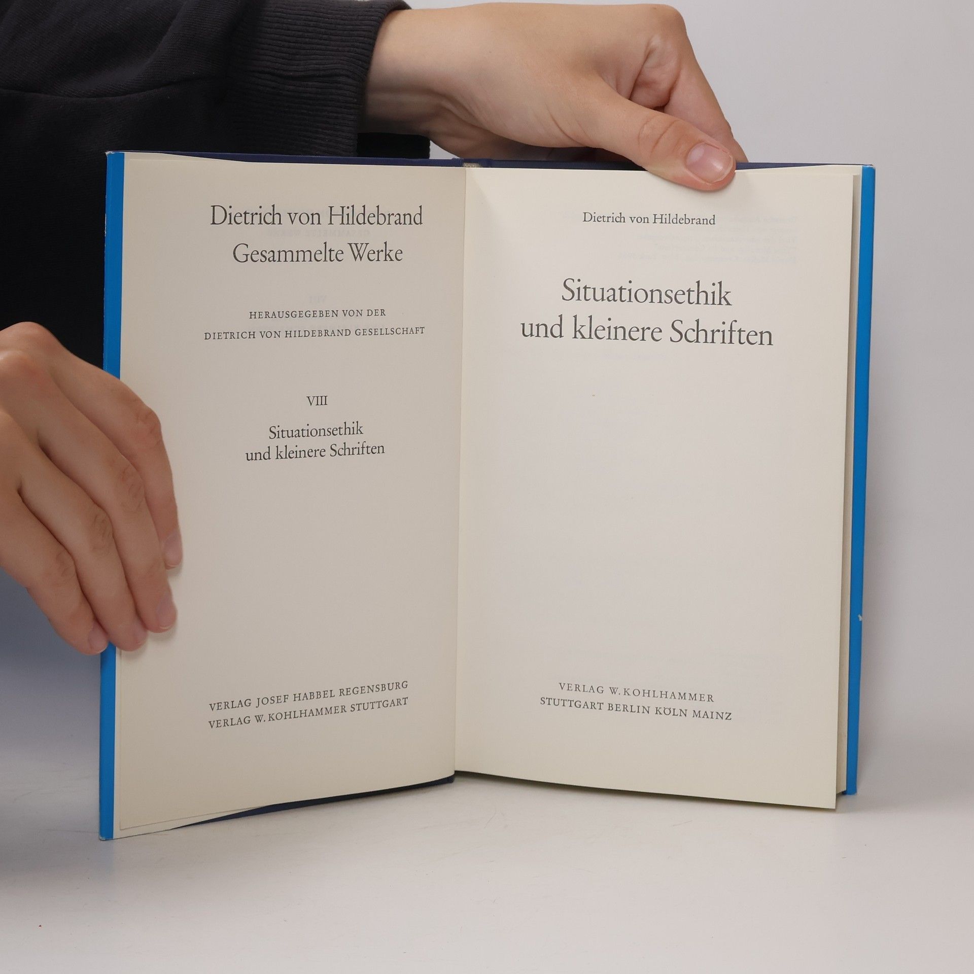 Autorenkollektiv Situationsethik und kleinere Schriften