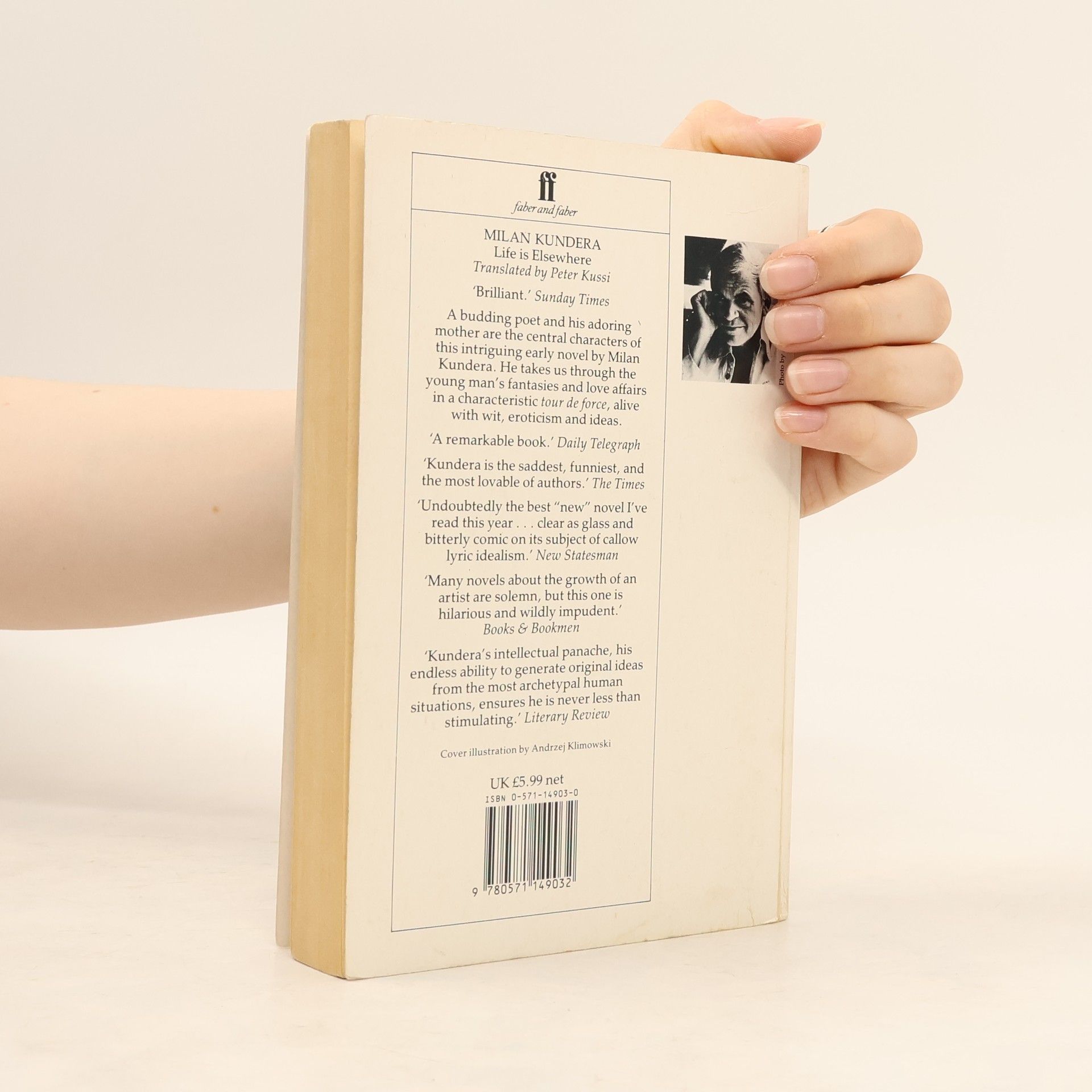 Milan Kundera Life is Elsewhere