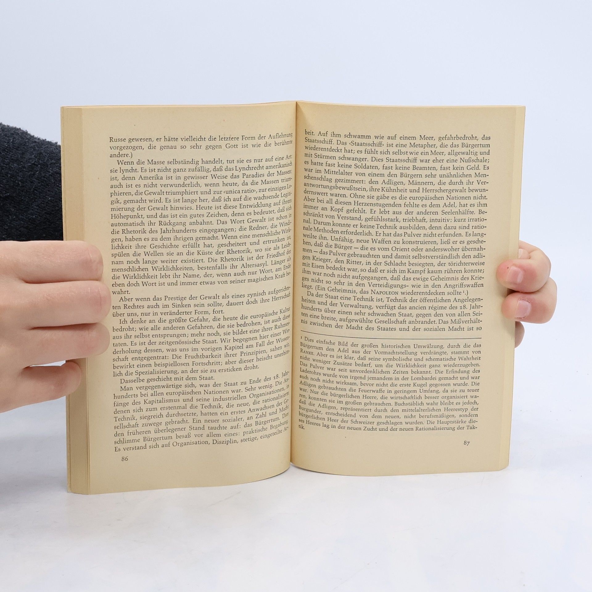 José Ortega y Gasset Der Aufstand der Massen
