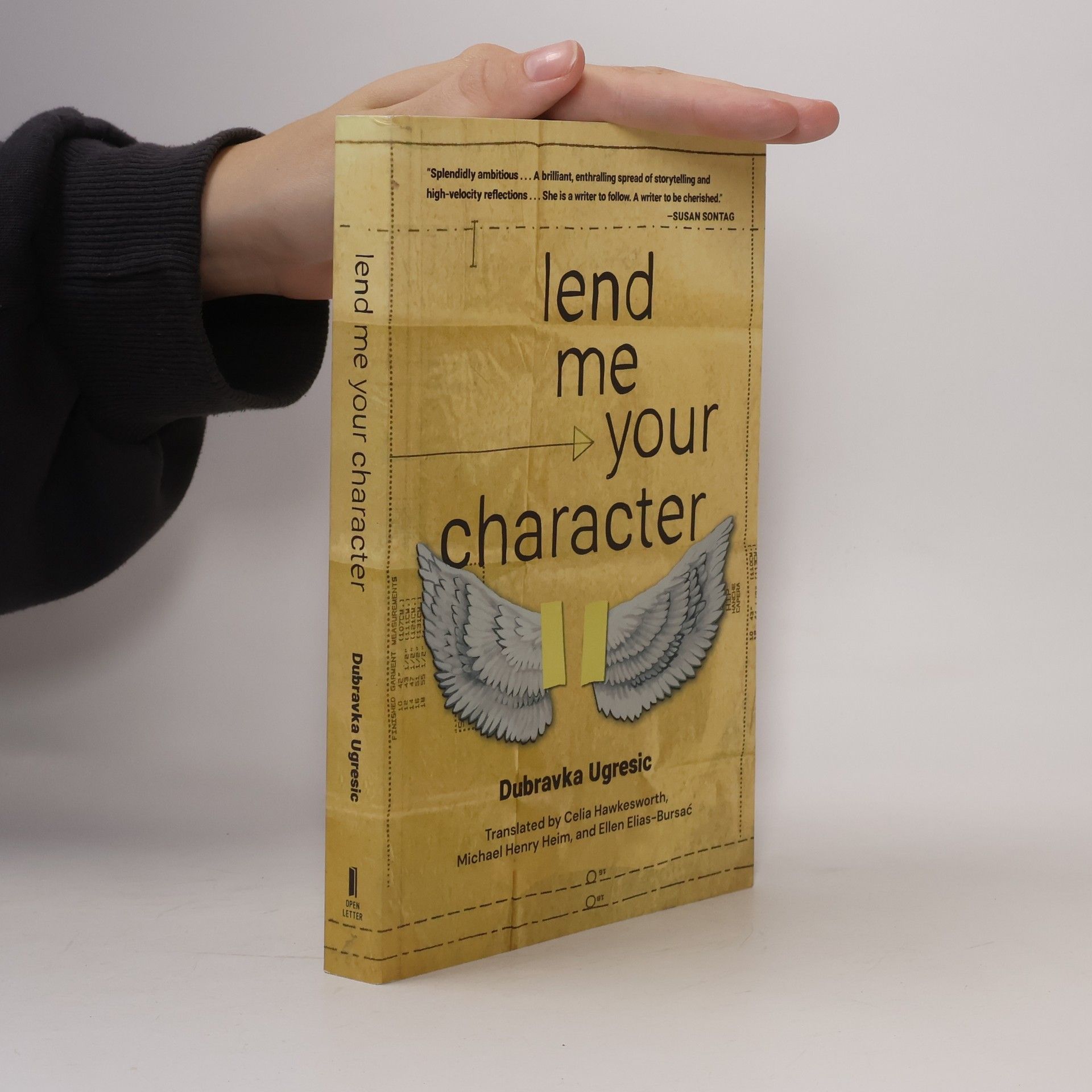 Dubravka Ugrešić Lend Me Your Character