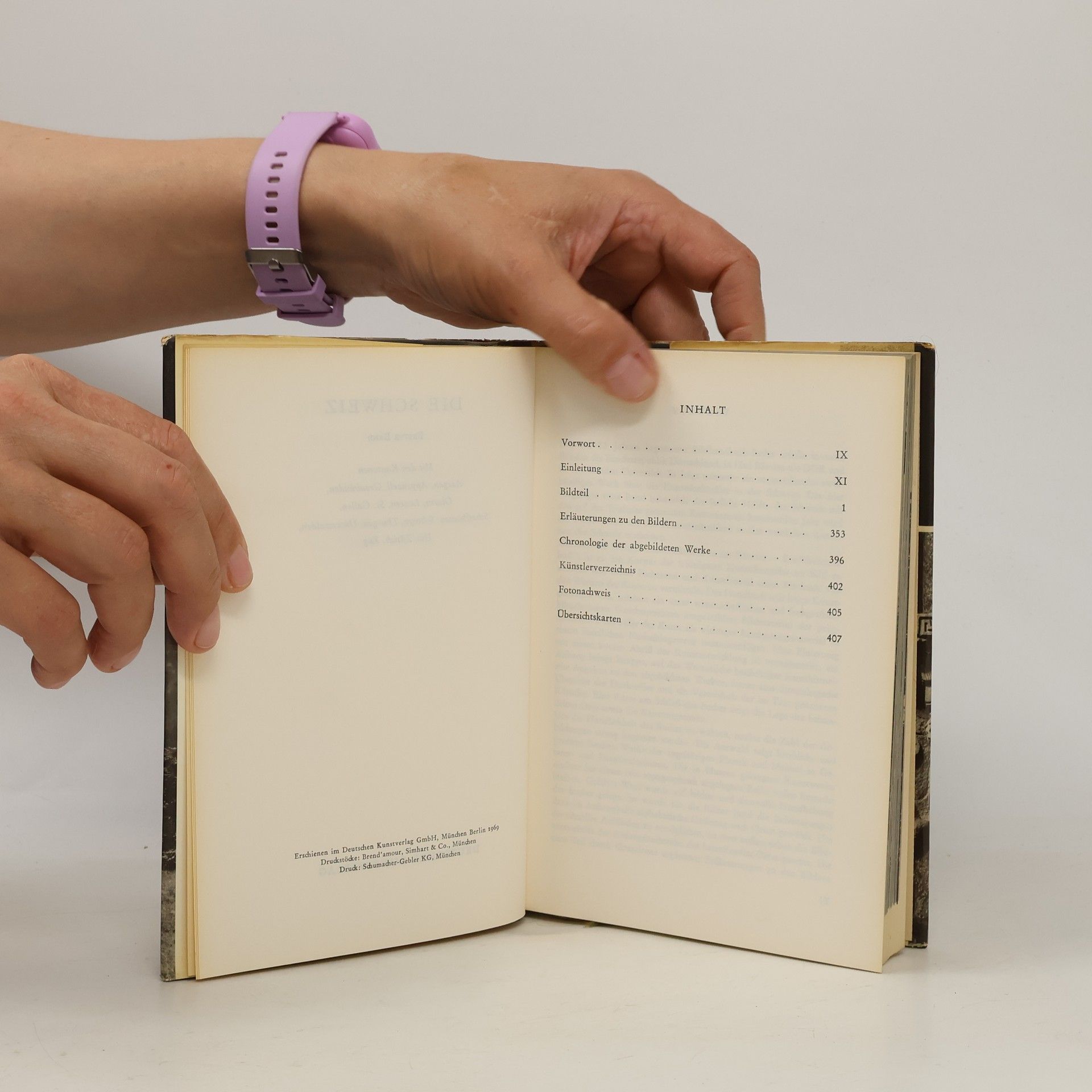 Reinhardt Hootz Kunstdenkmäler in der Schweiz : ein Bildhandbuch. Erster Band