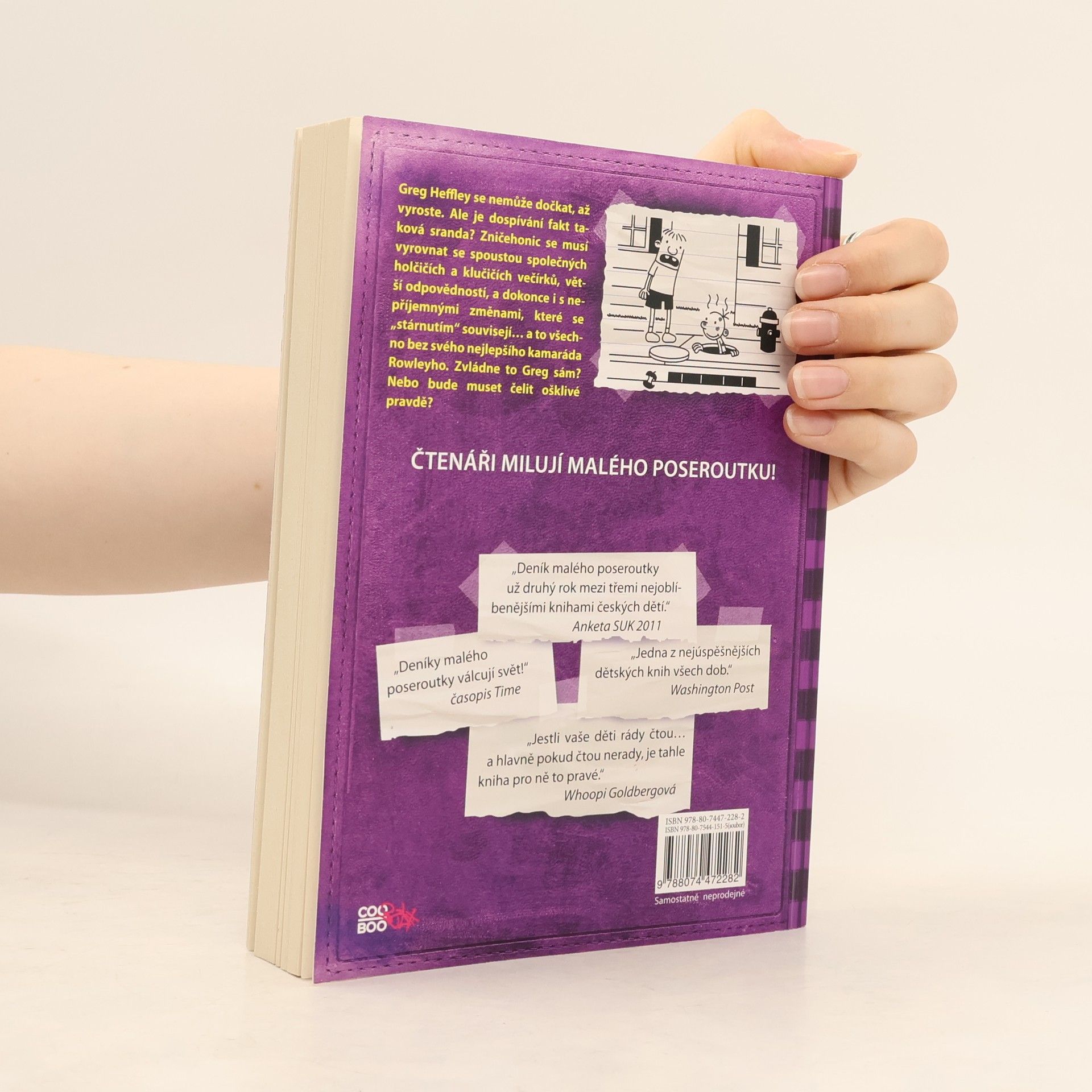 Jeff Kinney Deník malého poseroutky 5. Ošklivá pravda