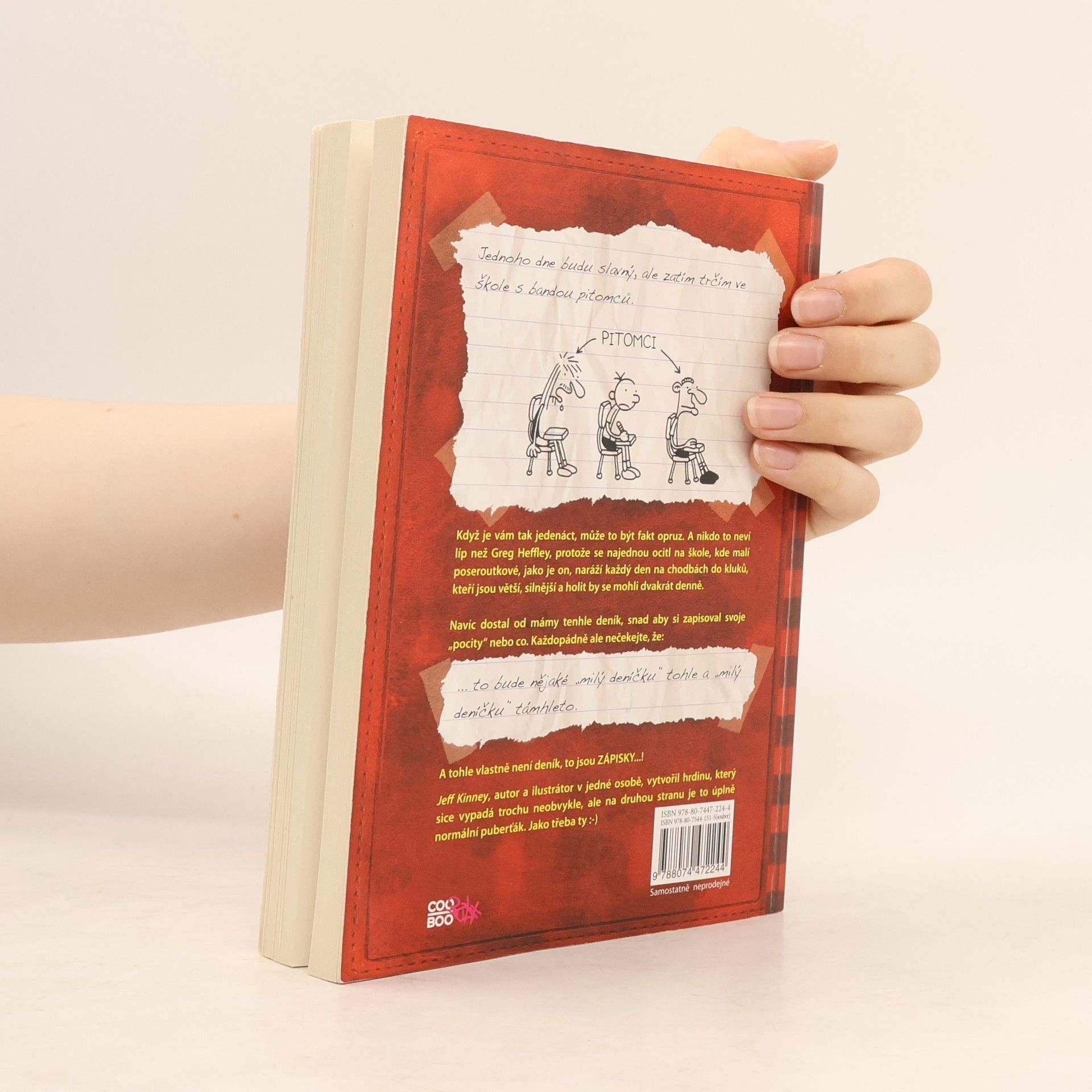 Jeff Kinney Deník malého poseroutky 1