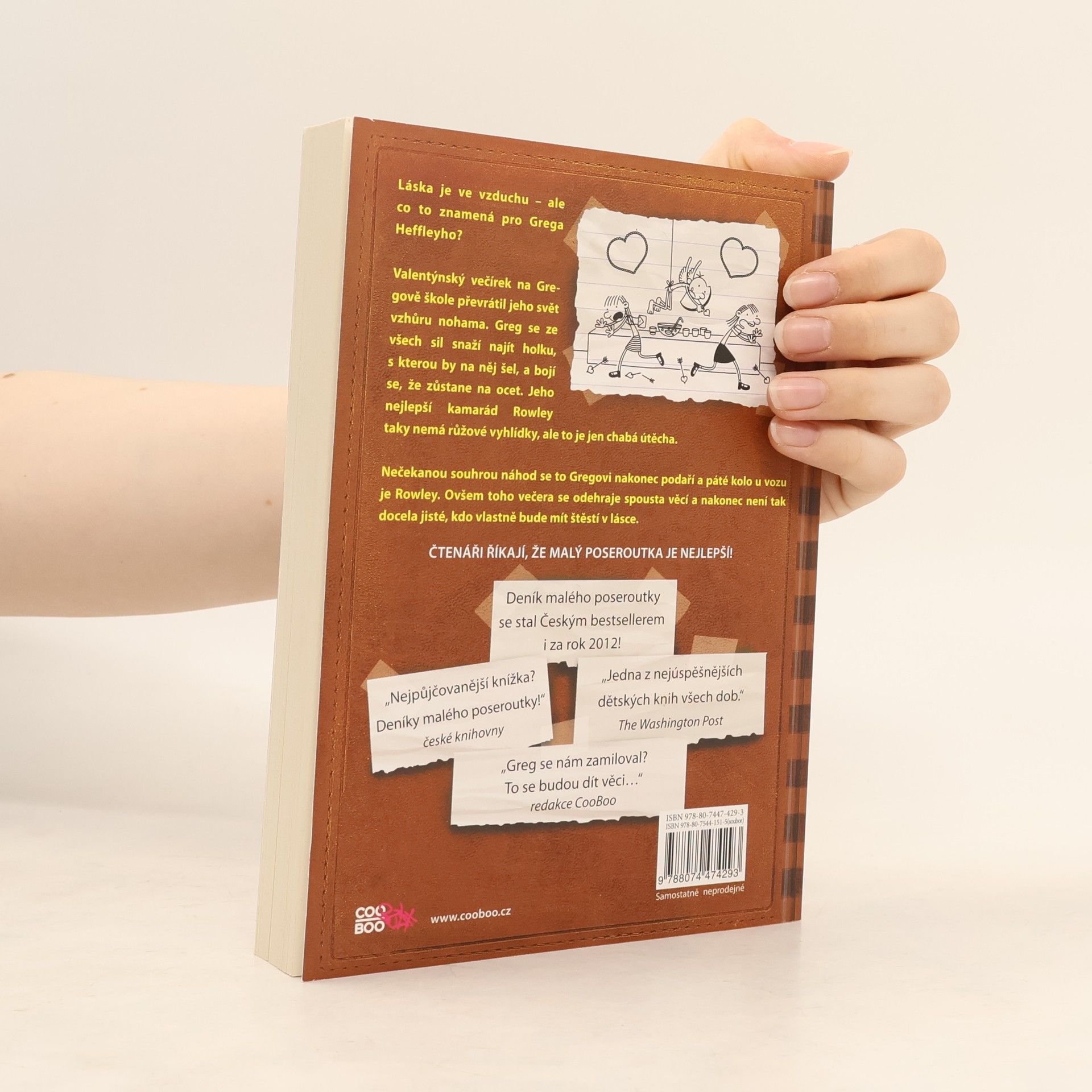Jeff Kinney Deník malého poseroutky 7. Páté kolo u vozu