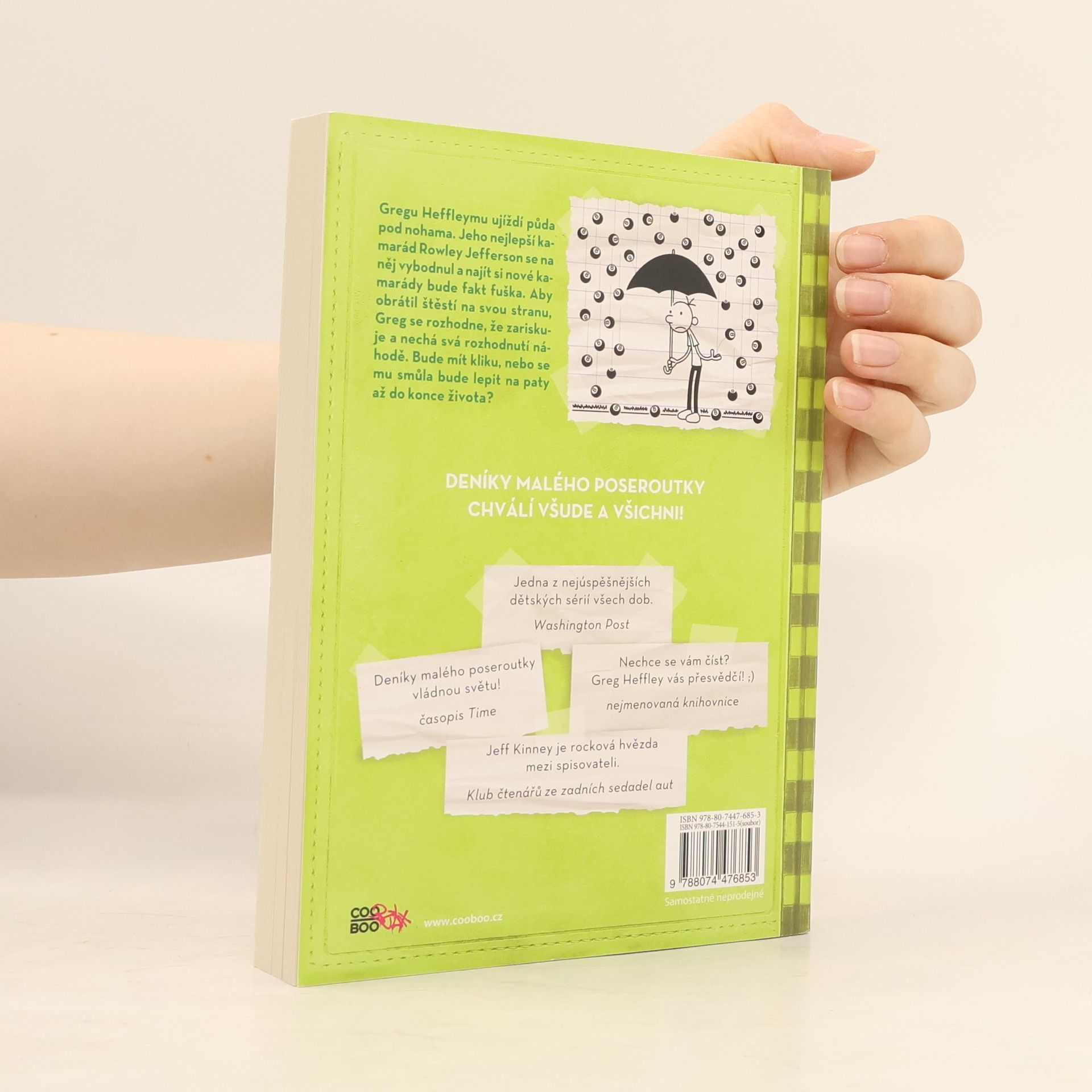 Jeff Kinney Deník malého poseroutky 8. Fakt smůla