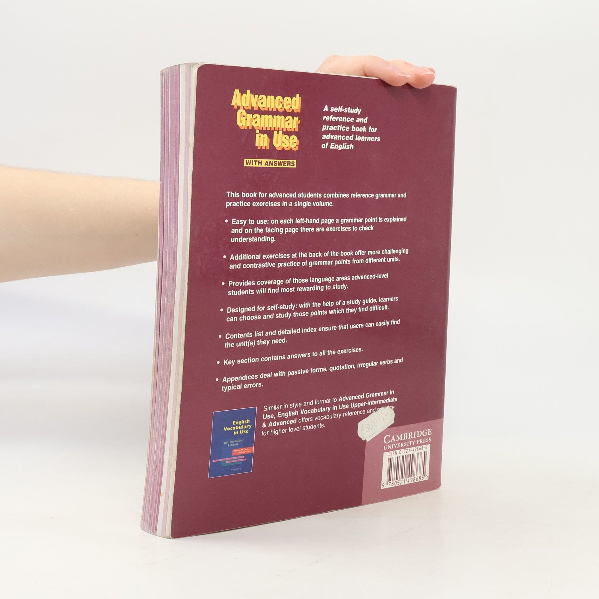 Martin Hewings Advanced Grammar in Use. Practice Book
