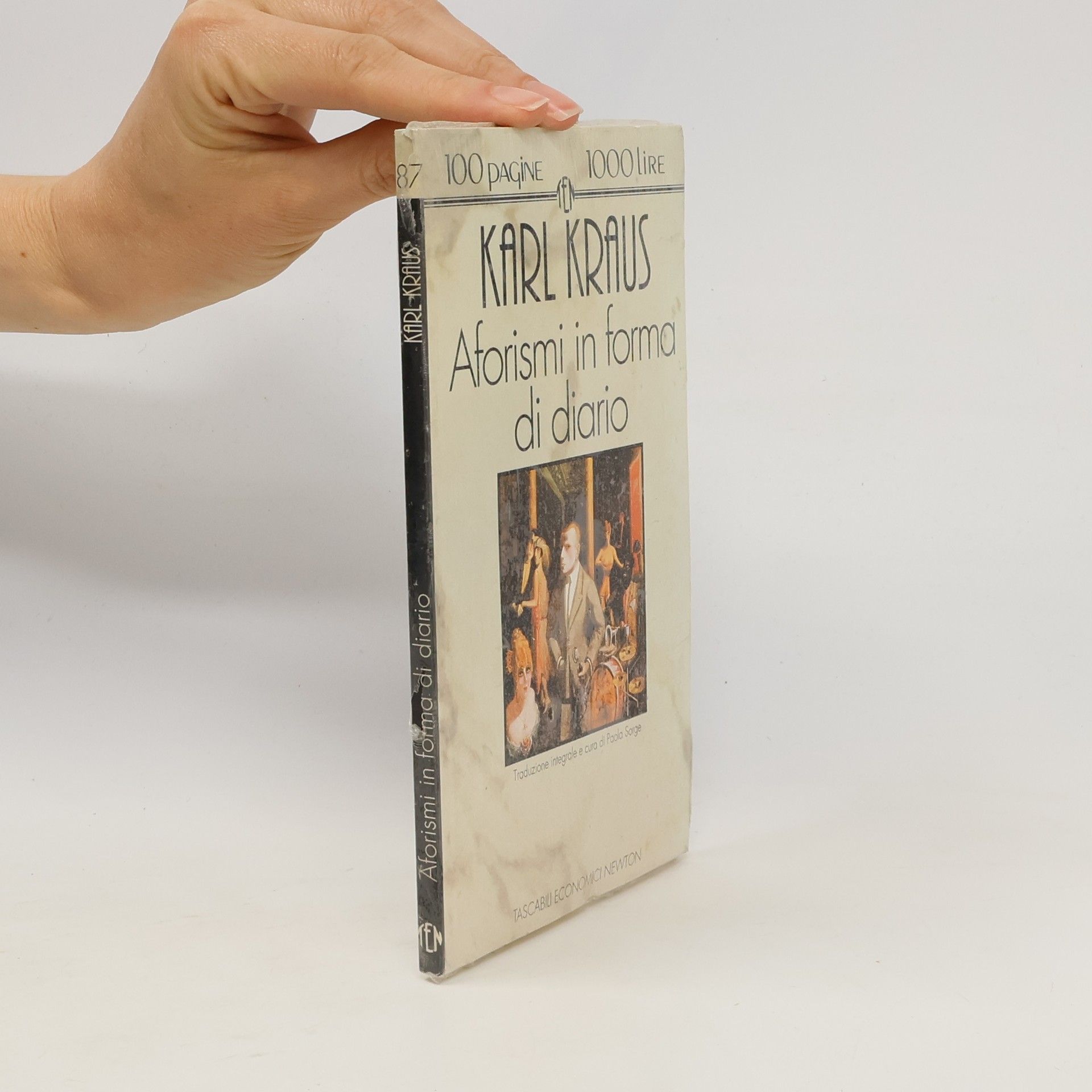 Karl Kraus Aforismi in forma di diario