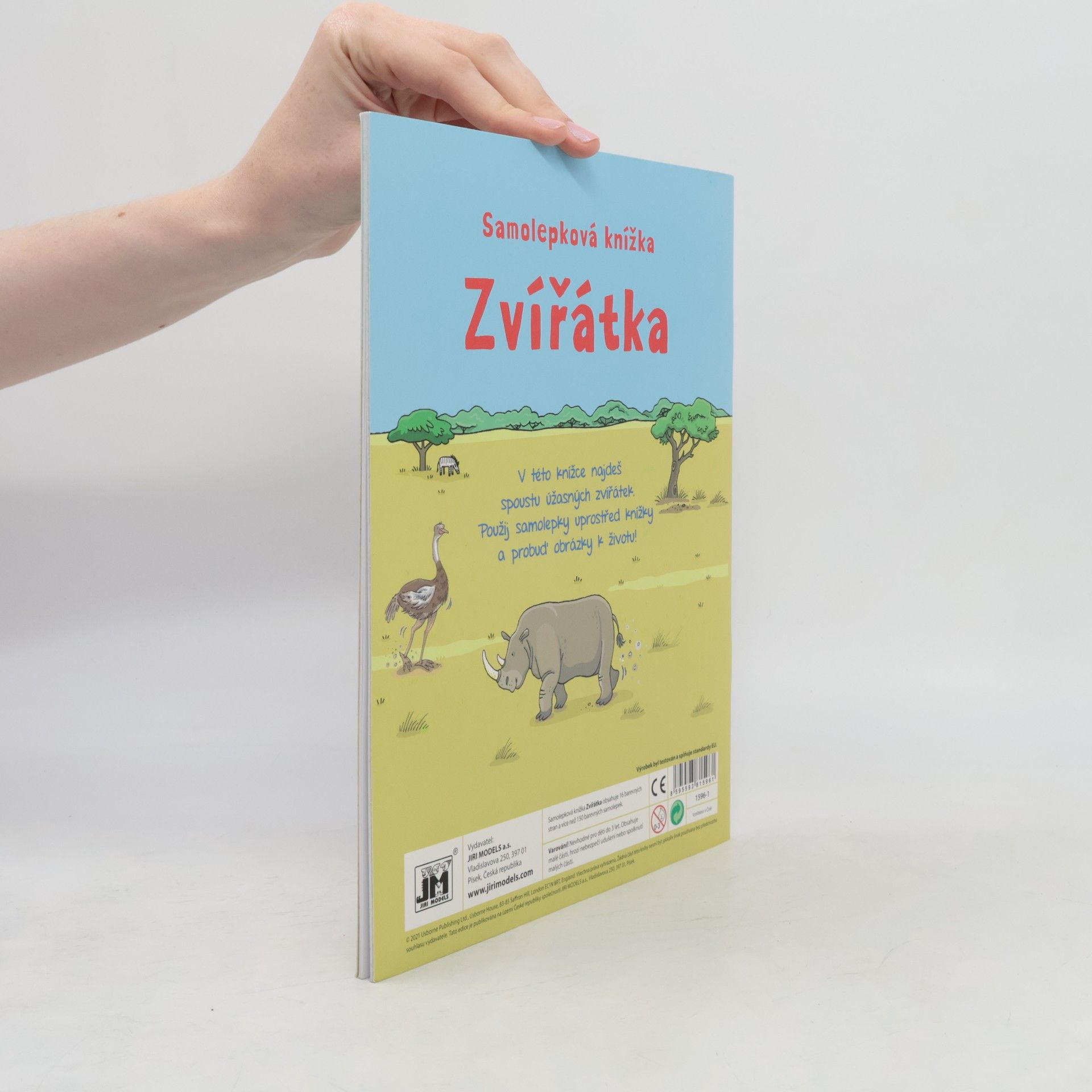 Auteurscollectief Samolepková knížka. Zvířátka