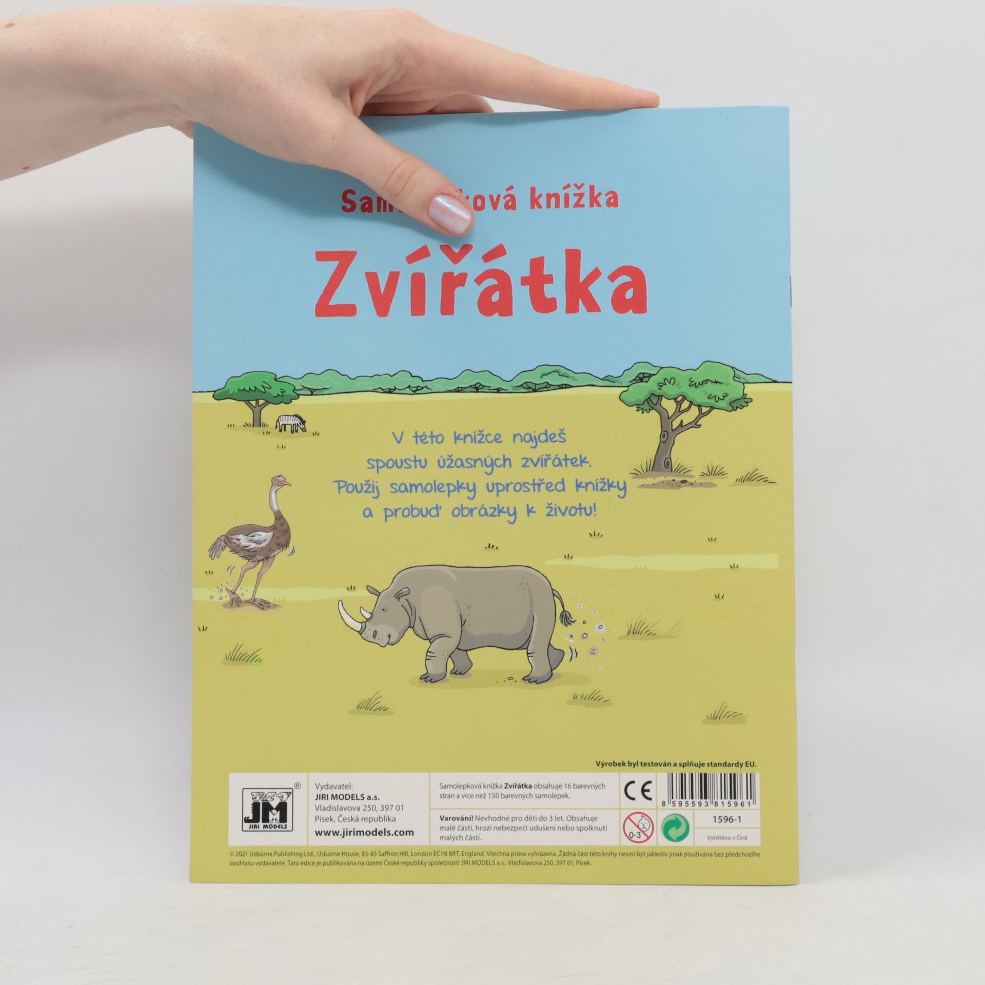 Auteurscollectief Samolepková knížka. Zvířátka