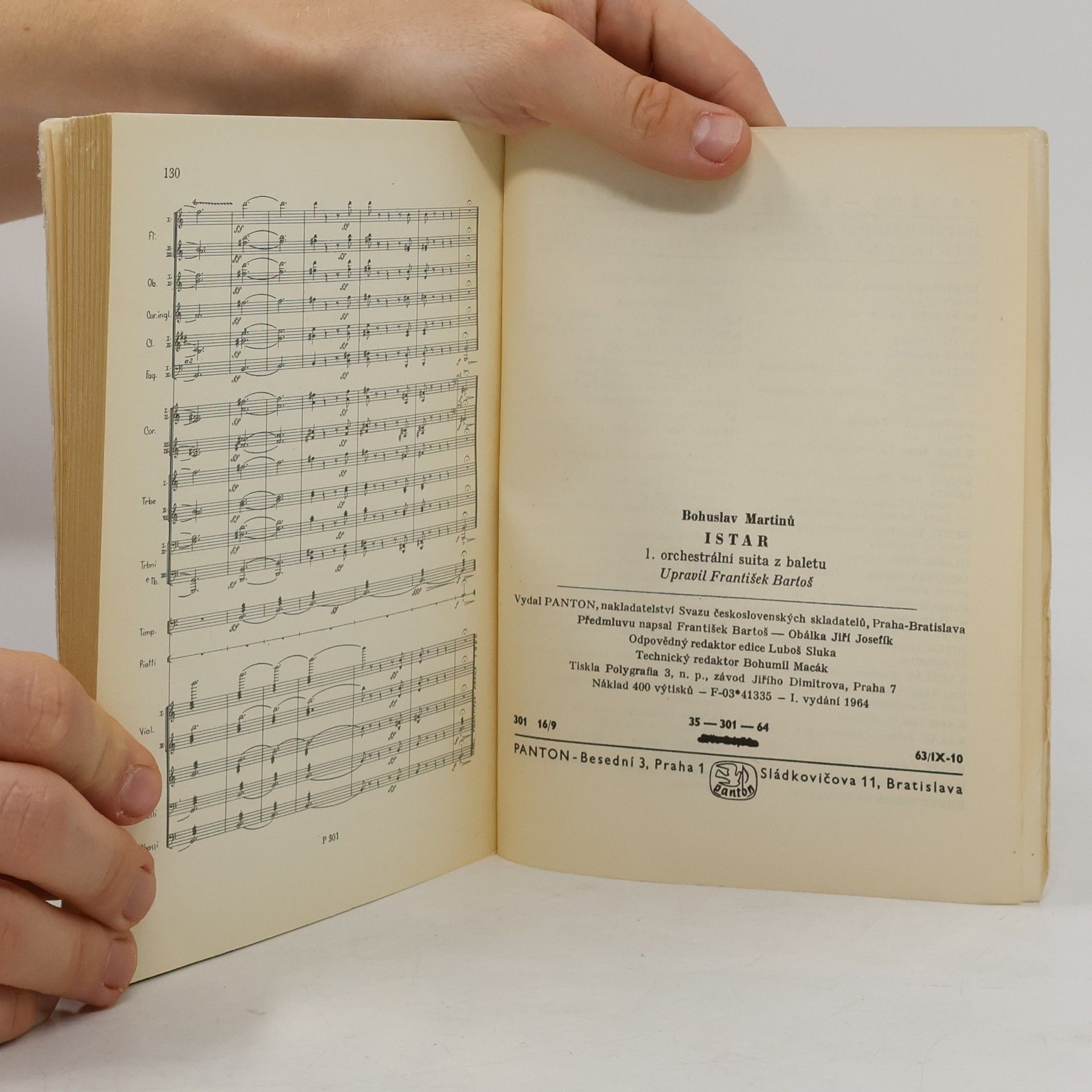 Bohuslav Martinů Istar