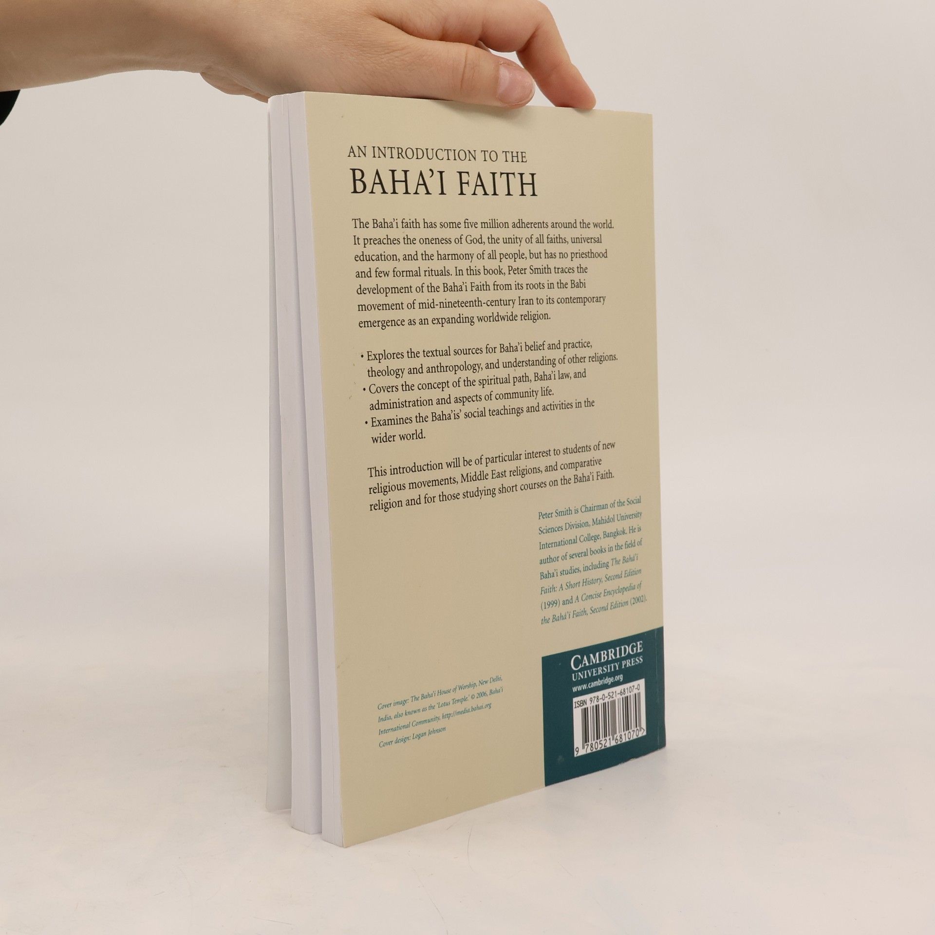 Peter Smith Introduction to Religion: An Introduction to the Baha'i Faith