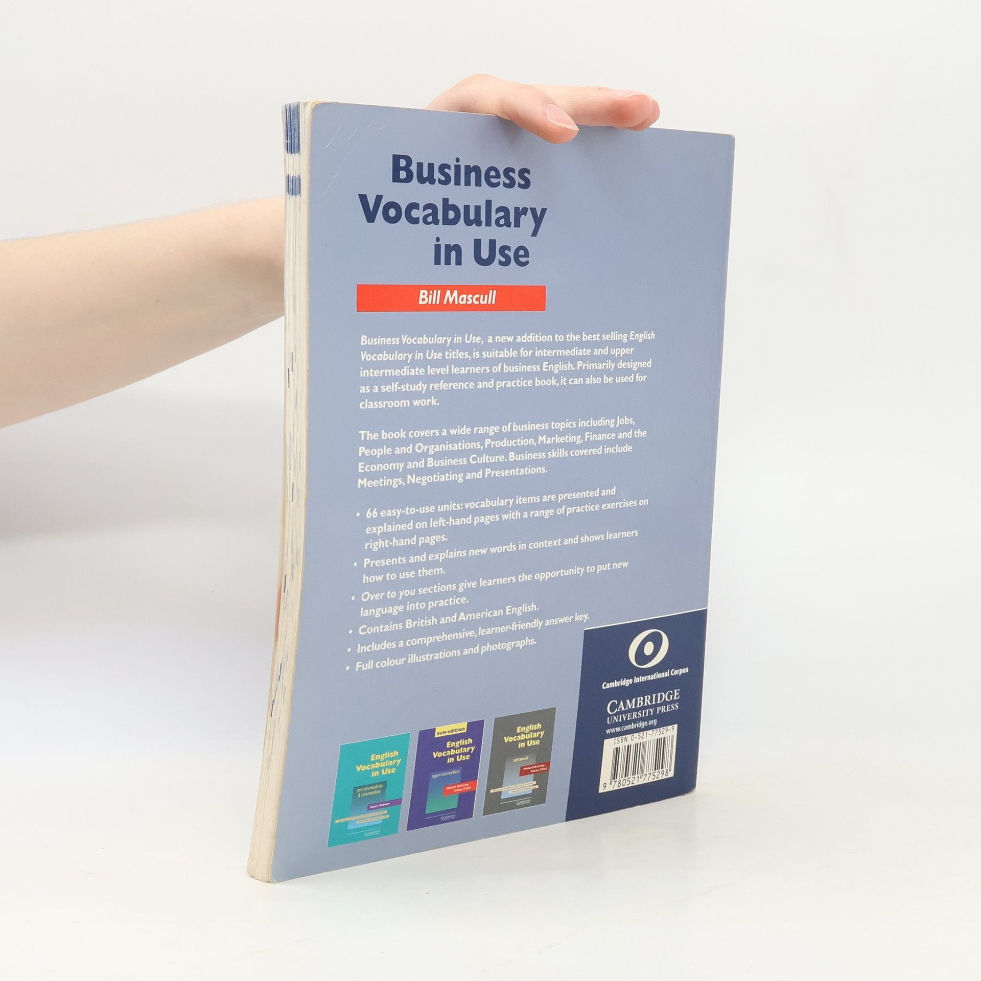 Bill Mascull Business vocabulary in use: Intermediate