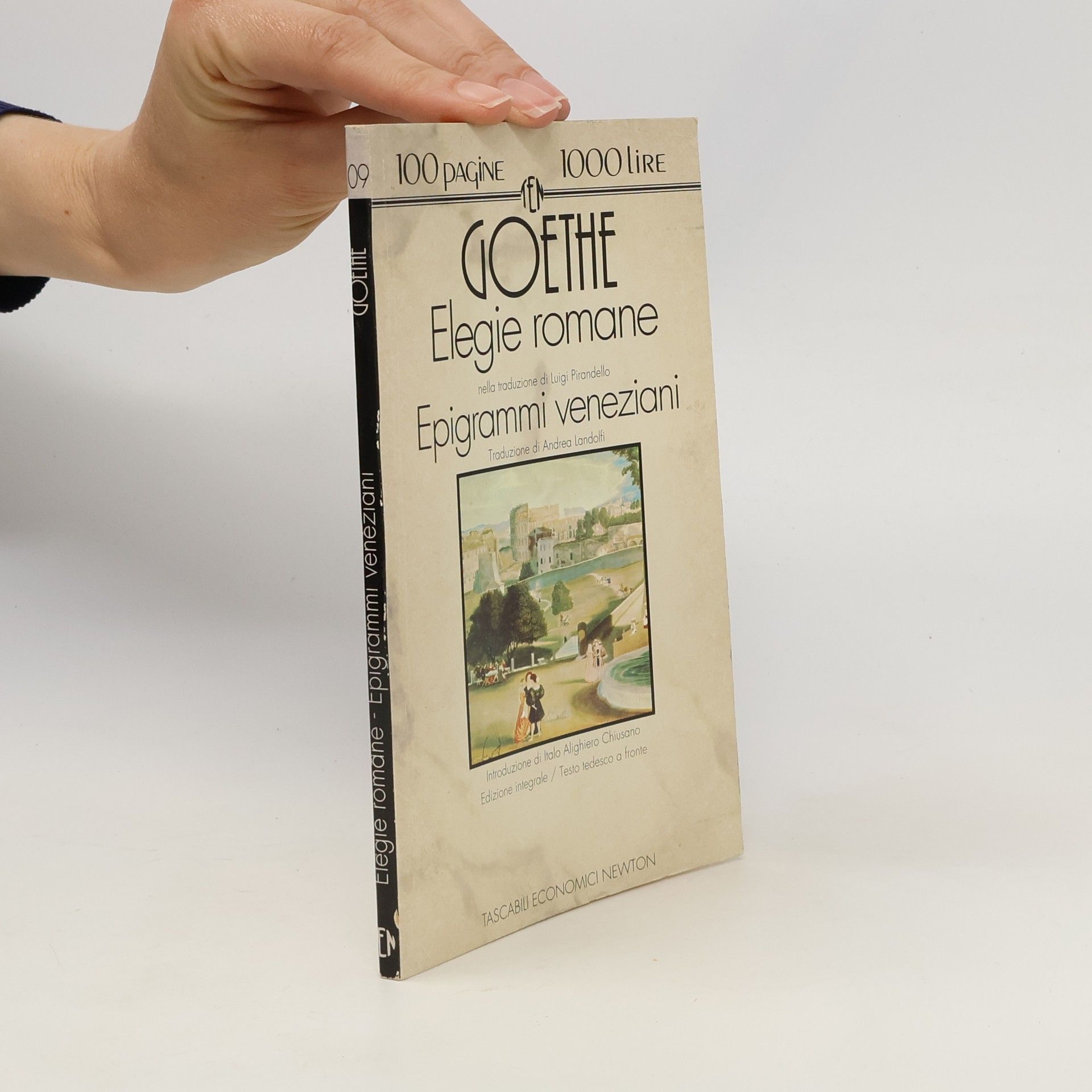 Andrea Landolfi Tascabili economici - 9: Elegie romane - Epigrammi veneziani. Edizione integrale / Testo tedesco a fronte