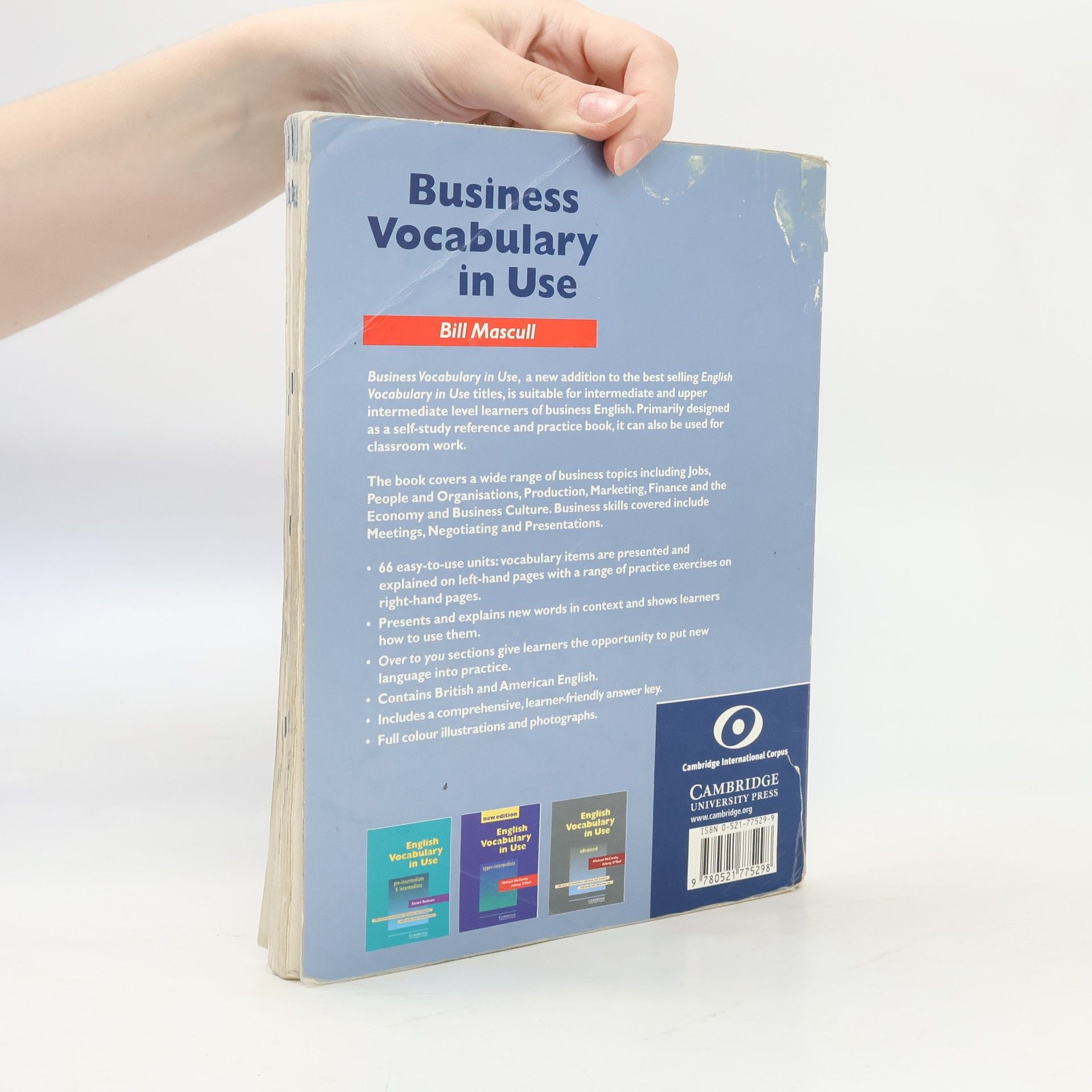 Bill Mascull Business vocabulary in use: Intermediate
