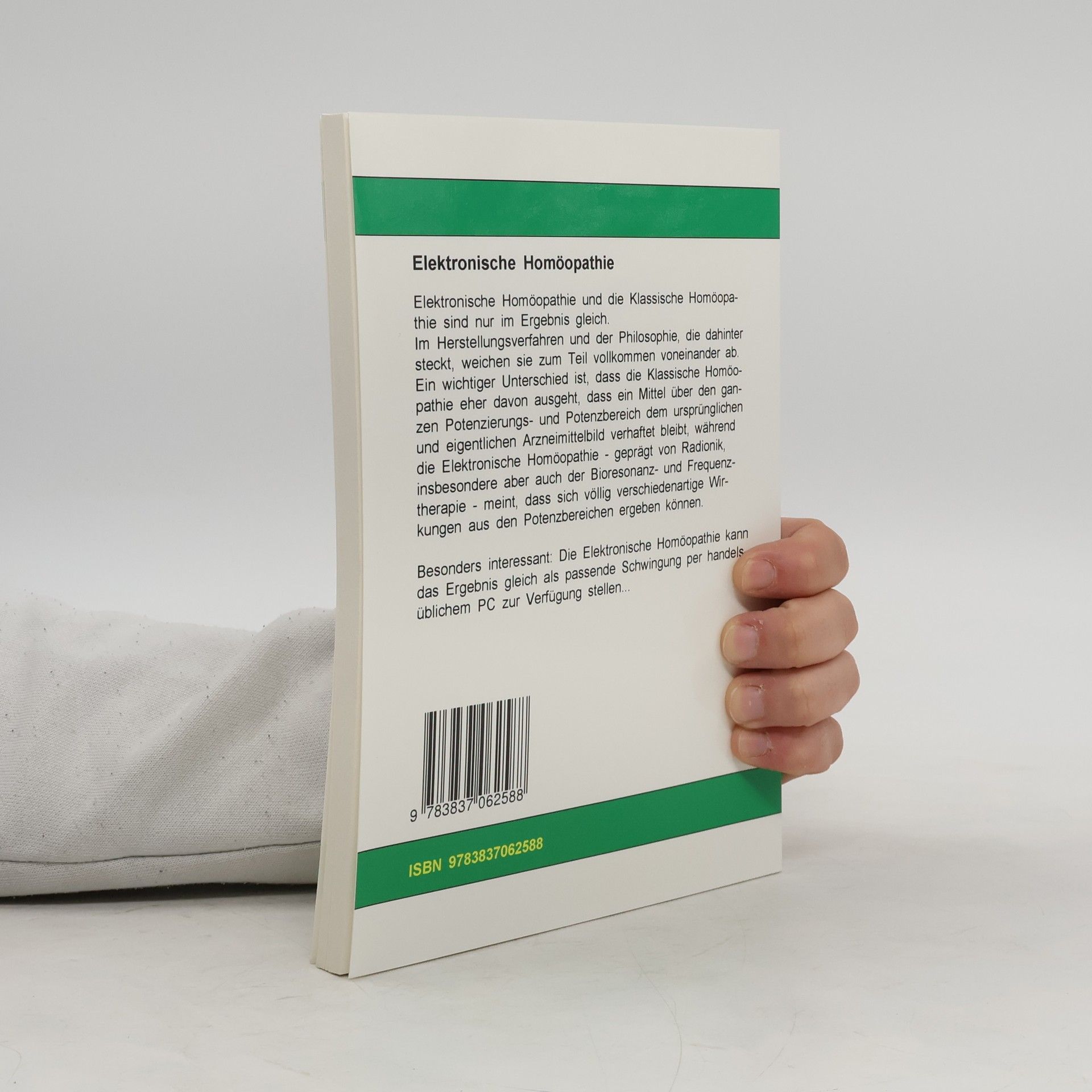 Hans Otfried Dittmer Elektronische Homöopathie