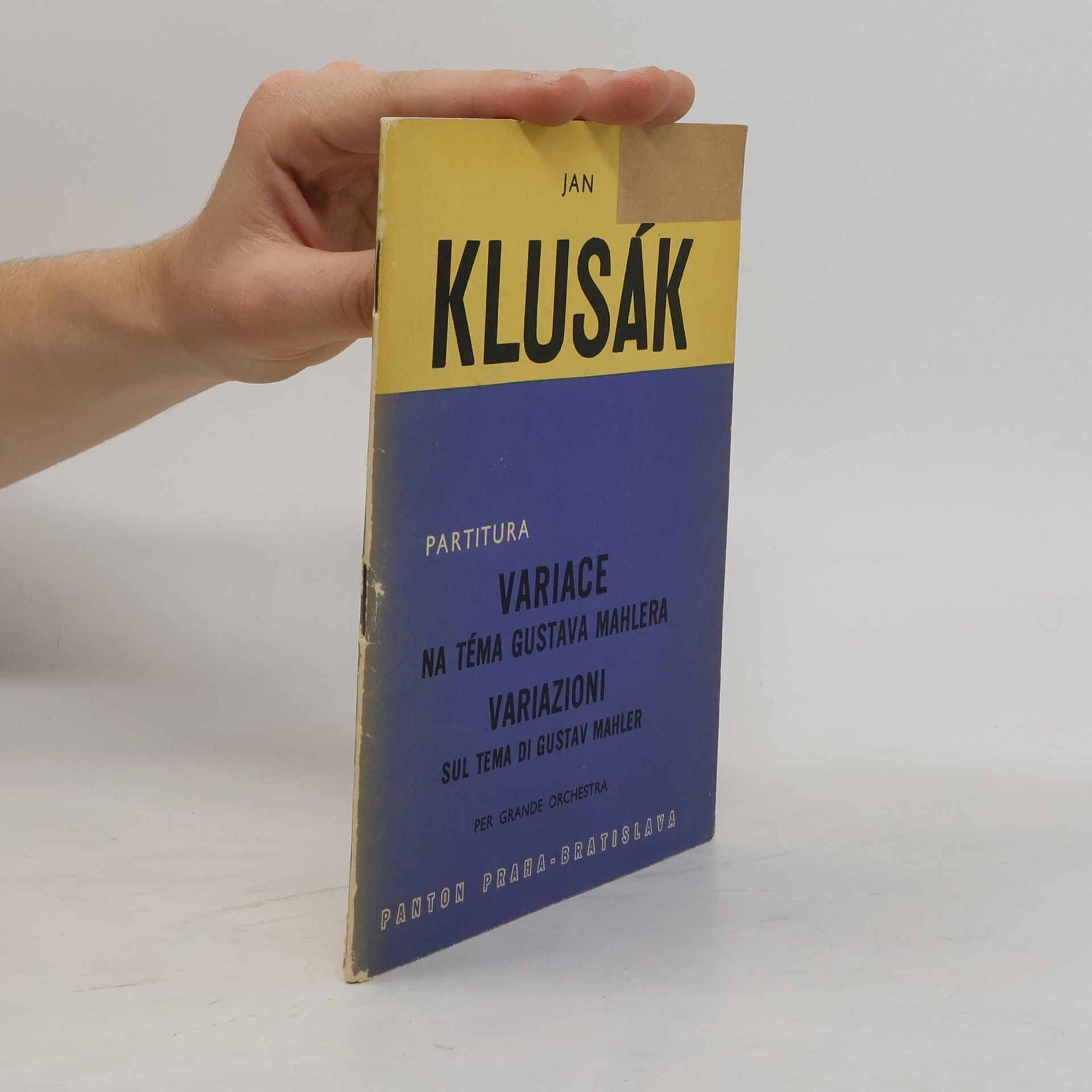 Jan Klusák Variace na téma Gustava Mahlera
