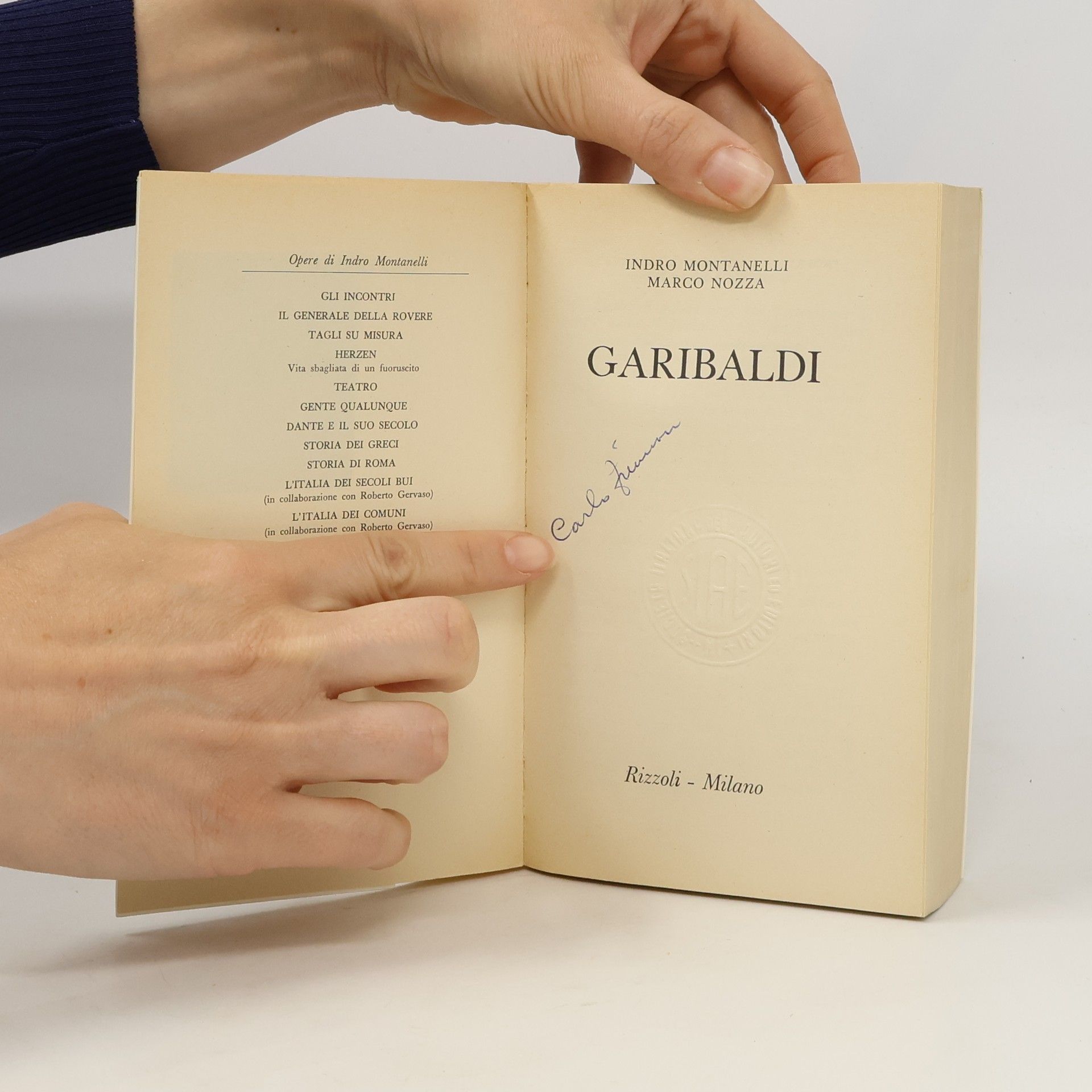 Marco Nozza Garibaldi