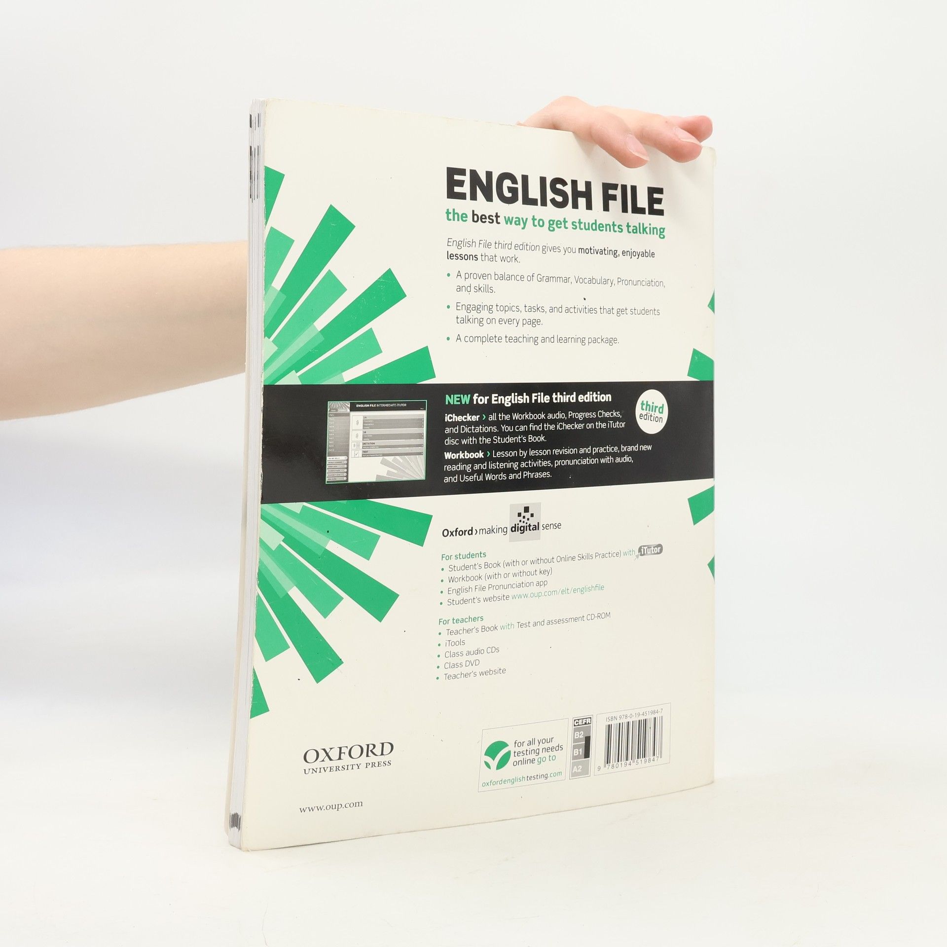 Christina Latham-Koenig English file : elementar : workbook with key