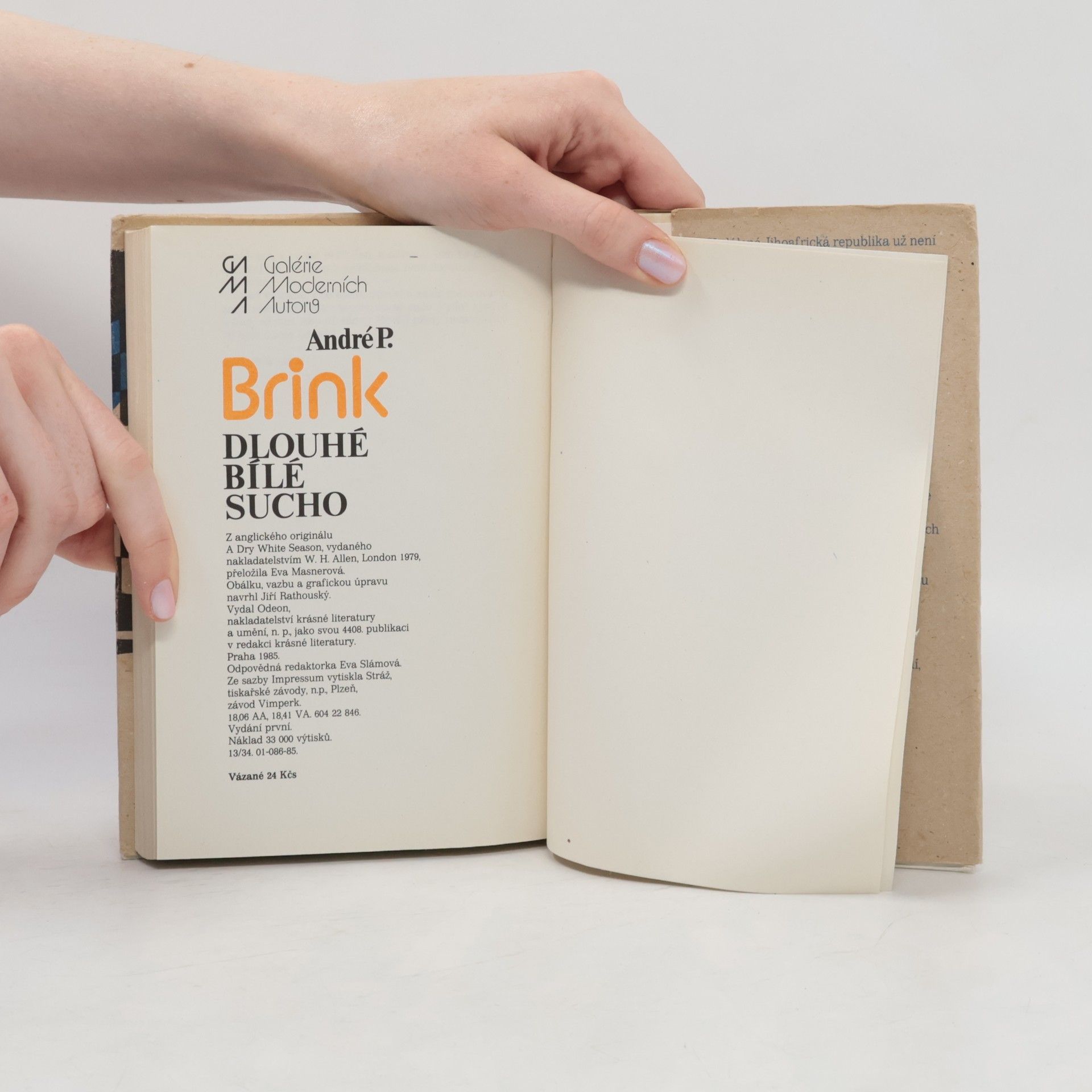 André Brink Dlouhé bílé sucho